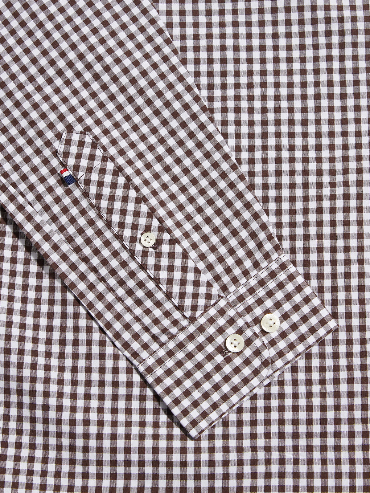 Mens Gingham Shirt Bracken