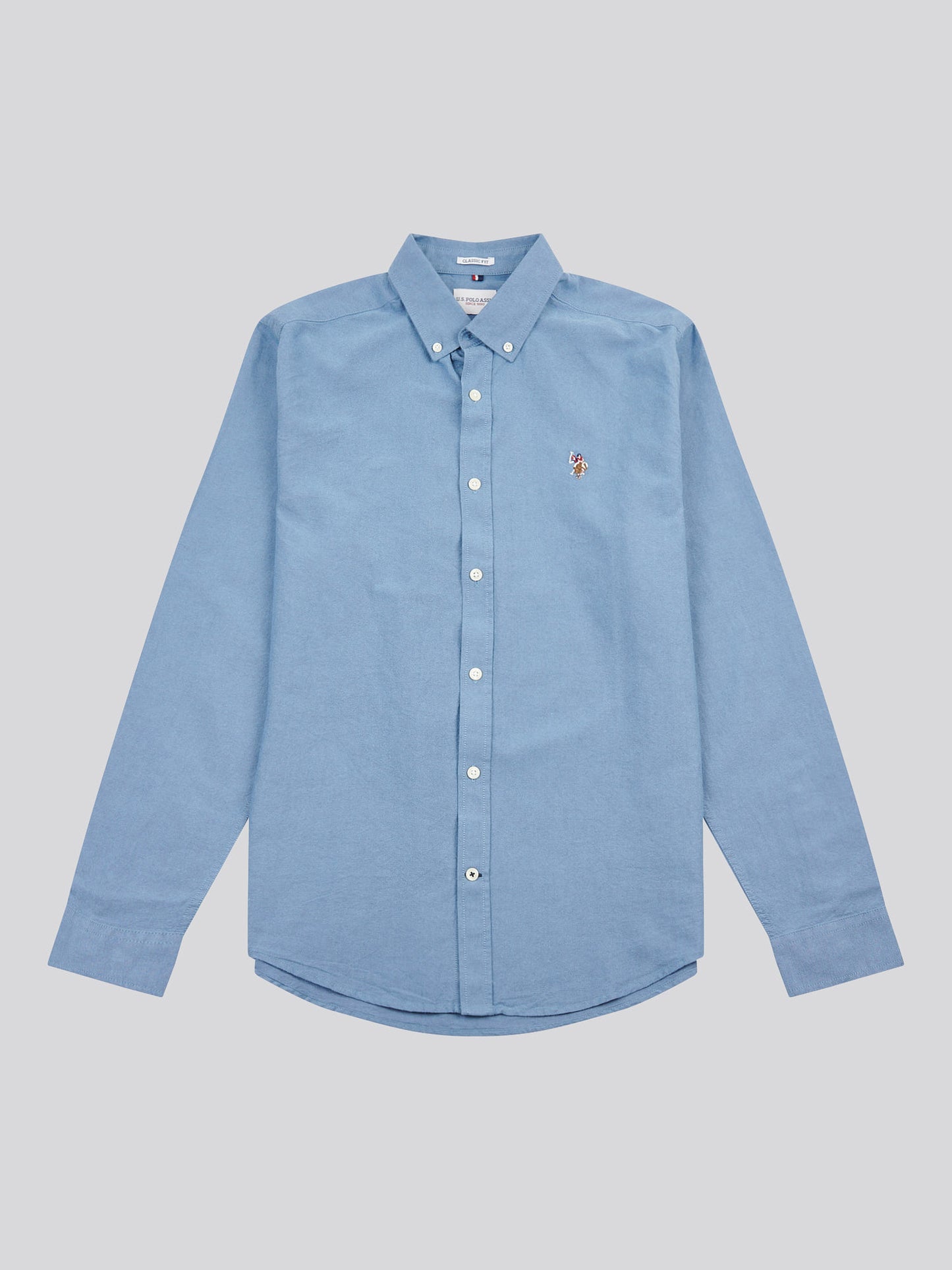 Mens Peached Oxford Shirt in Vintage Indigo