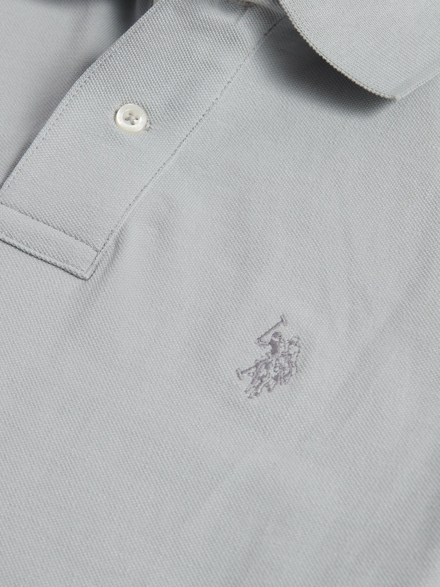 Mens Double Horsemen Polo Shirt in High Rise