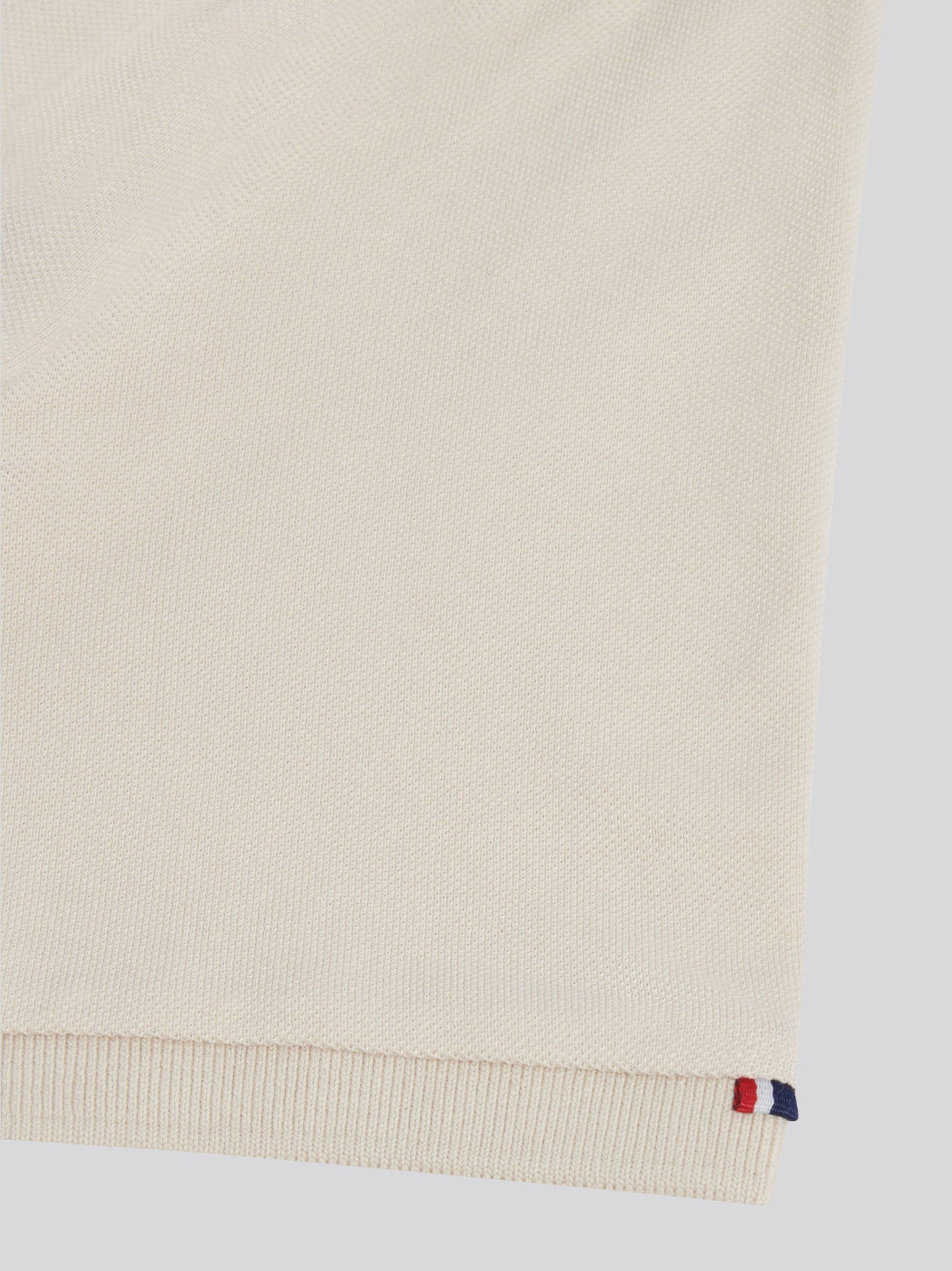 Mens Double Horsemen Polo Shirt in Beige