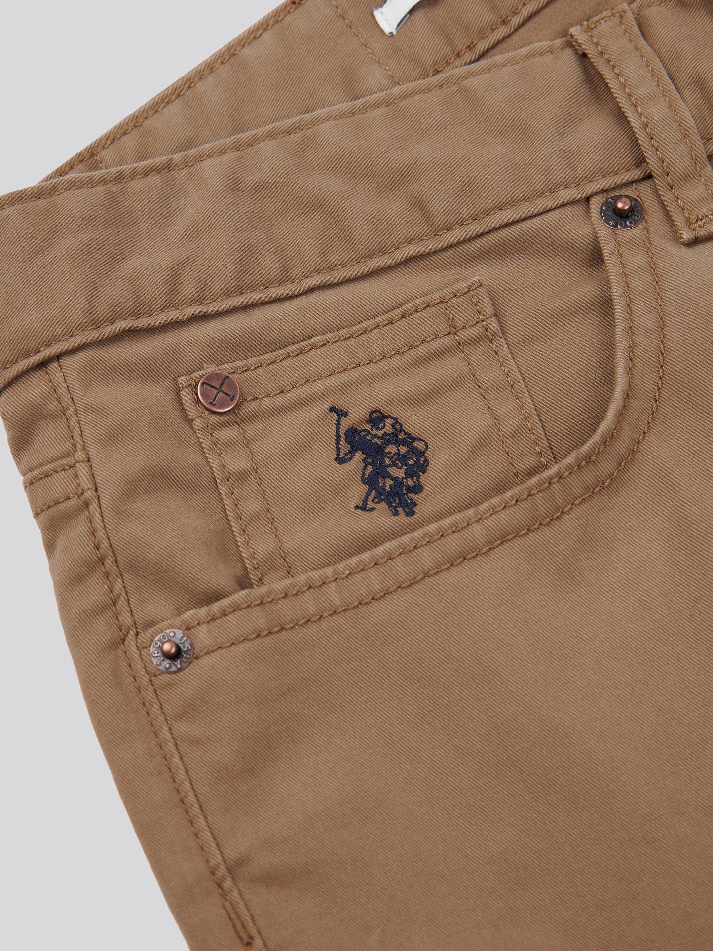 Mens Core 5 Pocket Trouser in Shitake