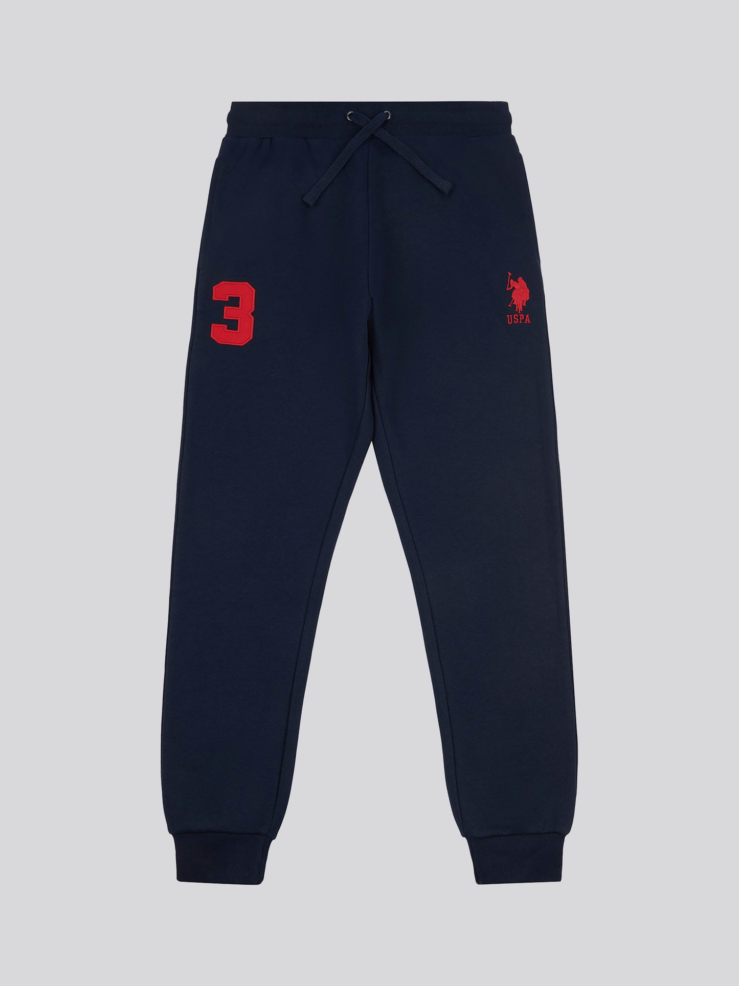 Mens Player 3 Joggers in Dark Sapphire Navy/Haute Red DHM