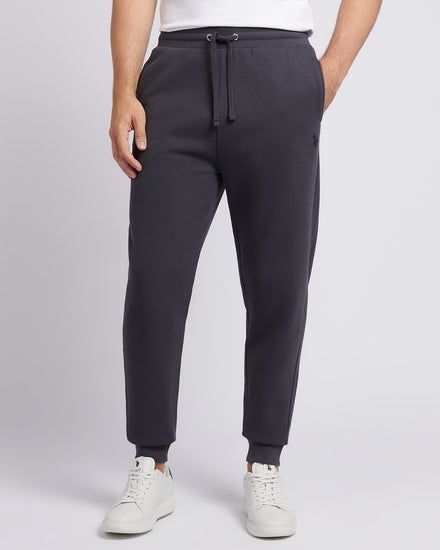 Mens Double Horsemen Jogger in Ebony