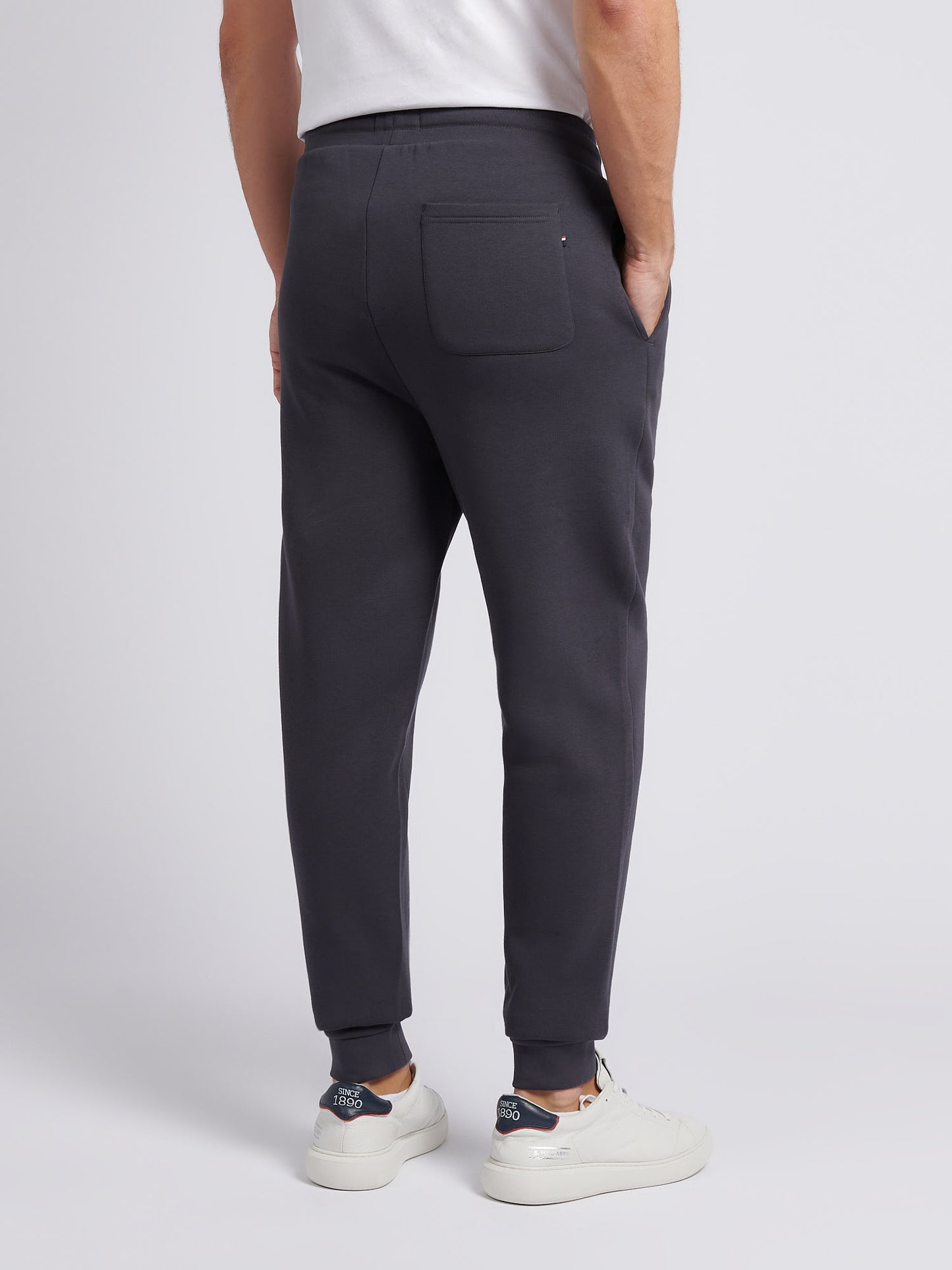 Mens Double Horsemen Jogger in Ebony