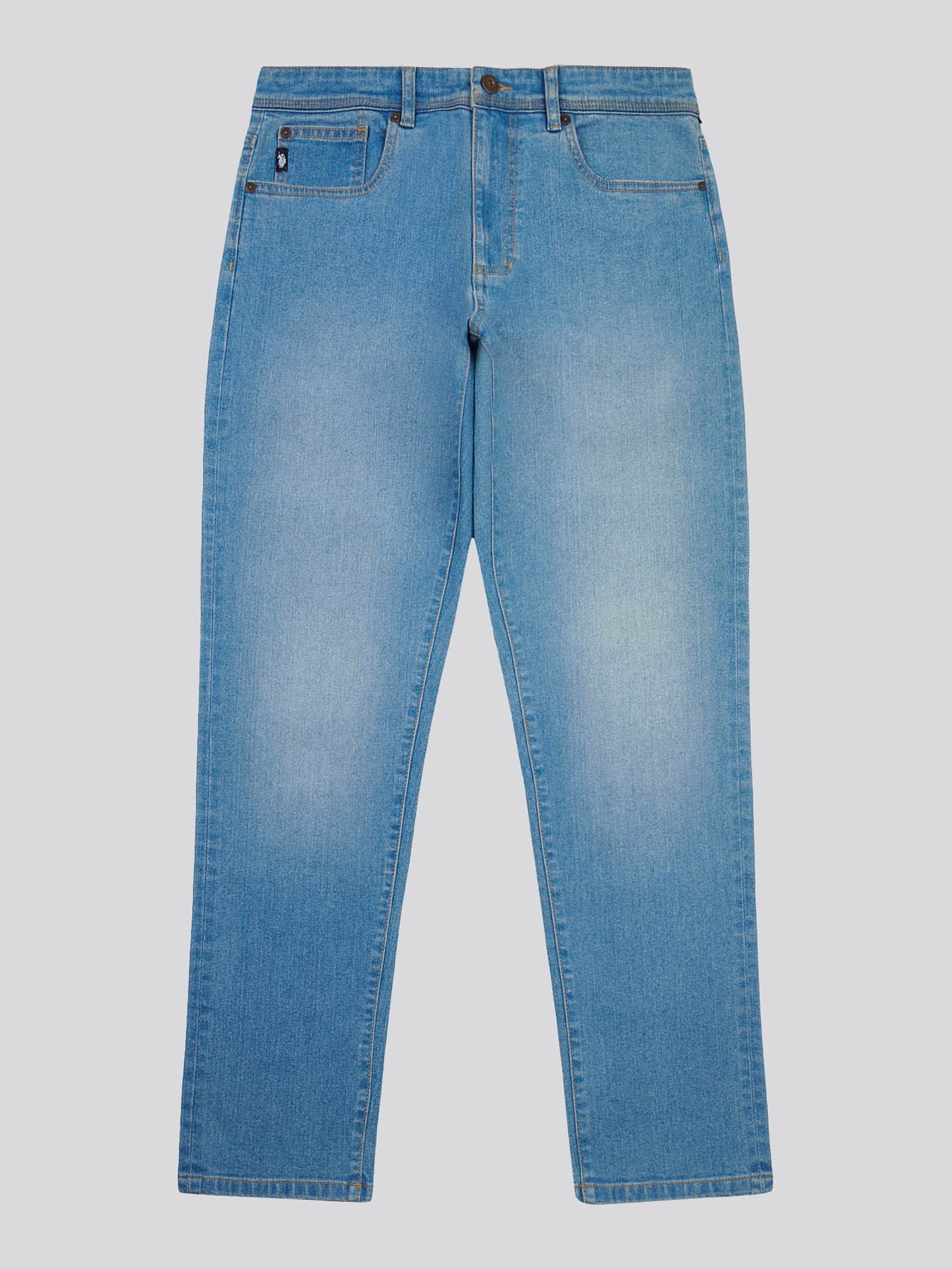 Mens Classic Fit Jean in Mid Wash
