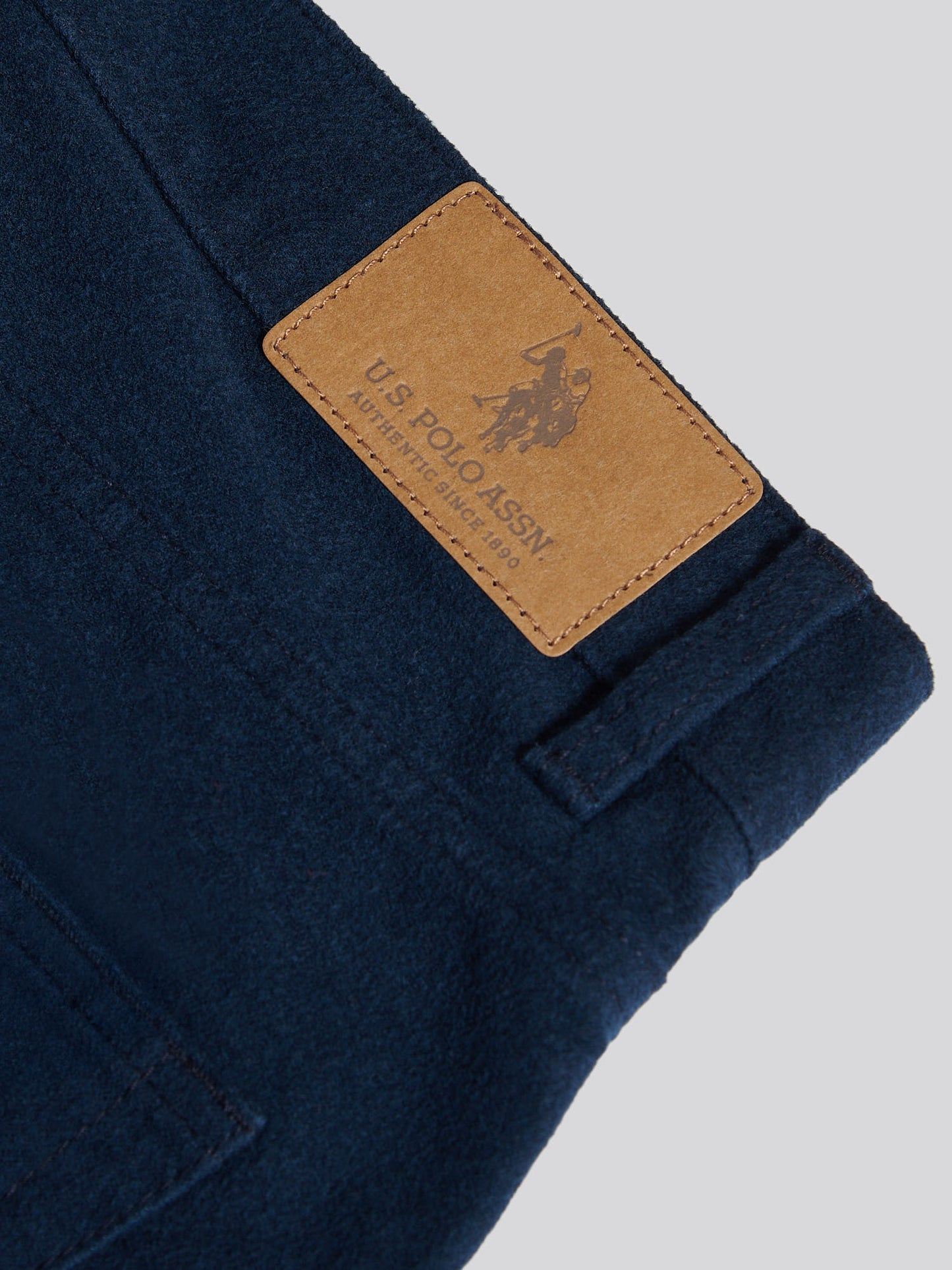 Mens Moleskin 5 Pocket Trouser in Dark Sapphire Navy