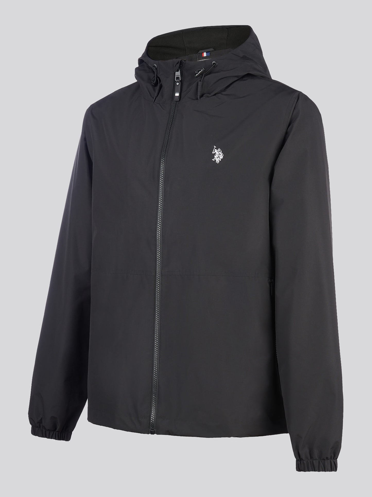 Windbreaker z podszywką męską w czarnym jasnym białym DHM