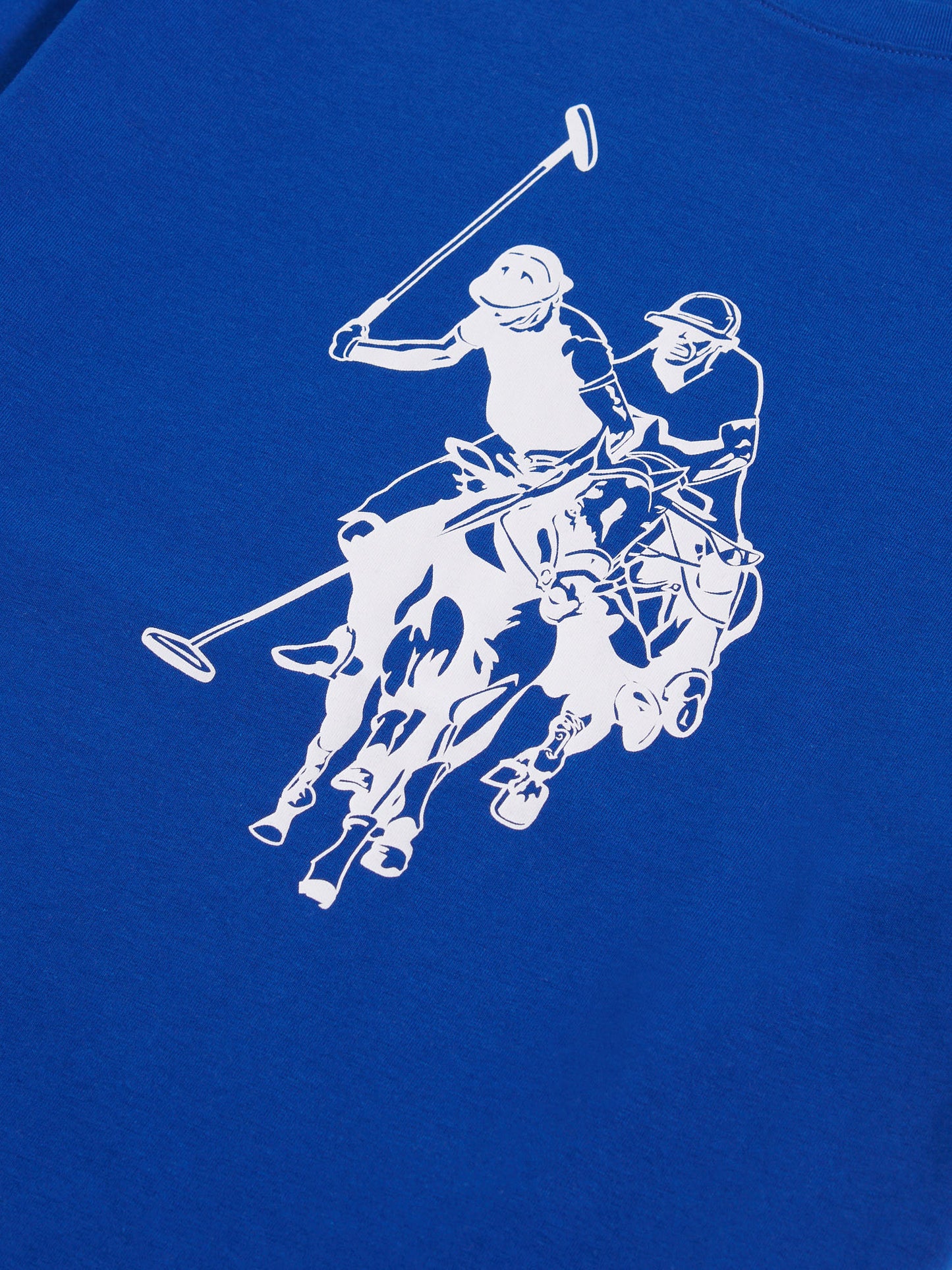 Mens Double Horsemen Graphic T-Shirt Sodalite Blue