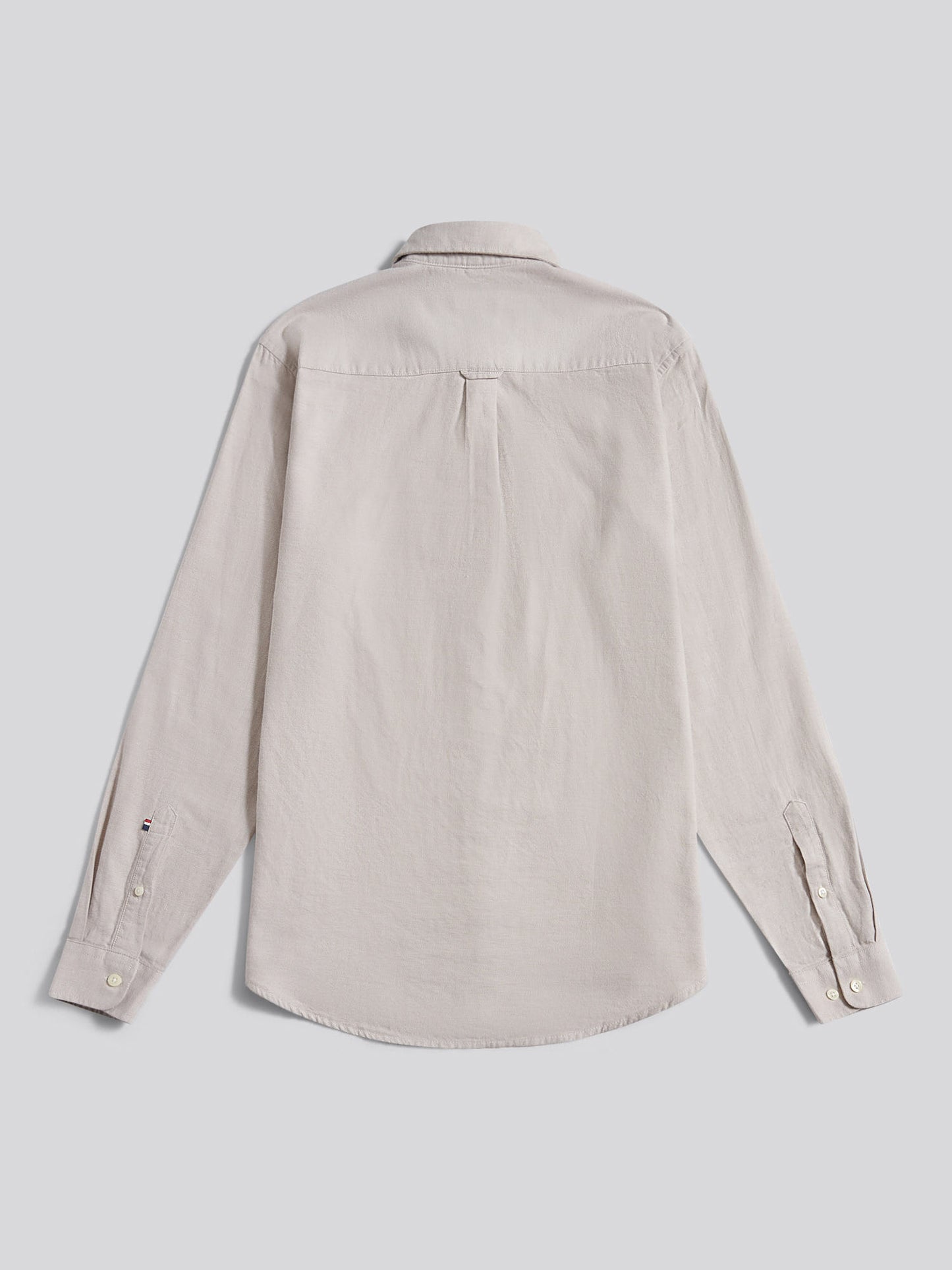 Mens Brushed Dobby Shirt in Trench Coat