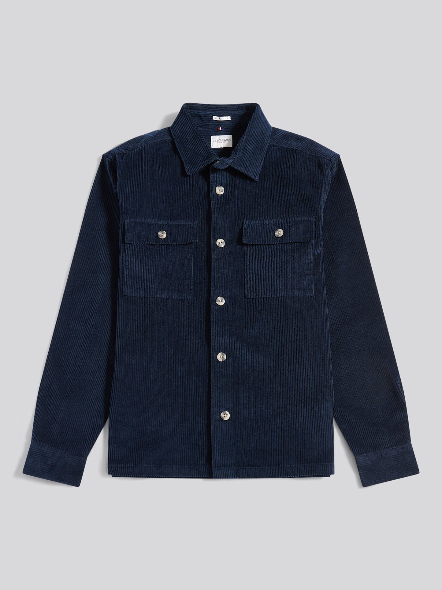 Mens Chuck Oxford Shirt in Dark Sapphire Navy