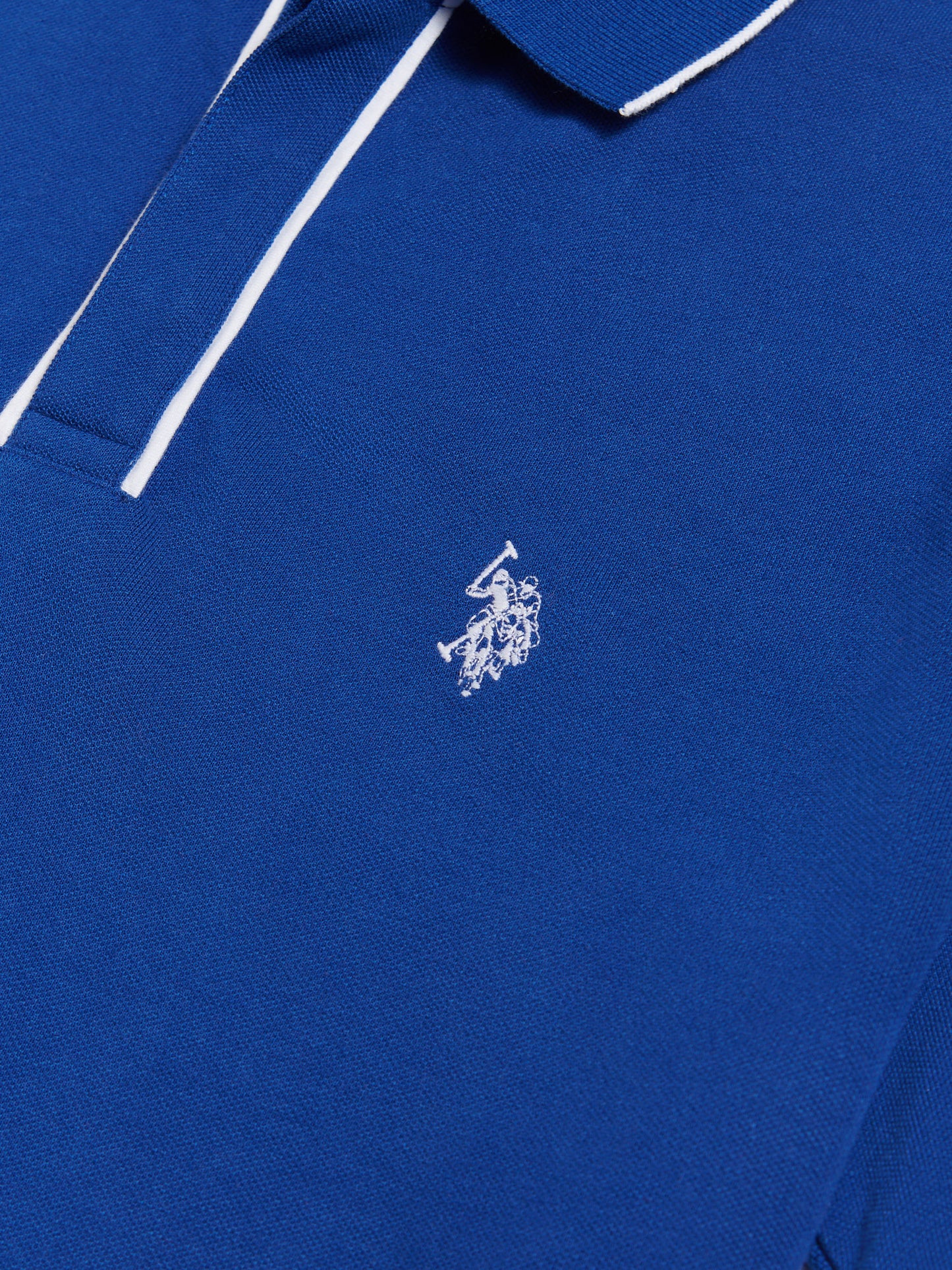 Pique Pique SS Polo Sodalite Blue