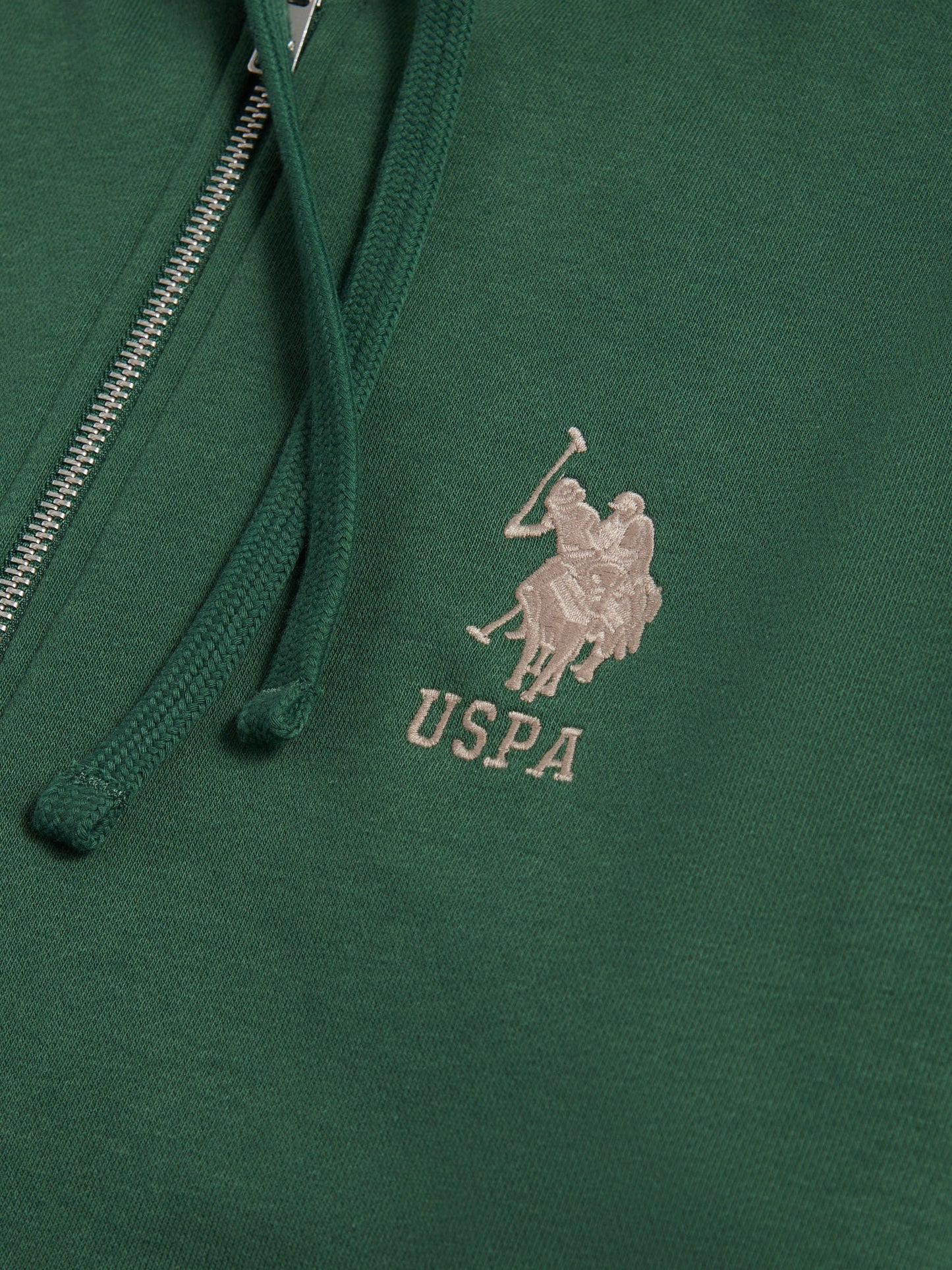 Mens Player 3 Zip Hoodie in Pineneedle