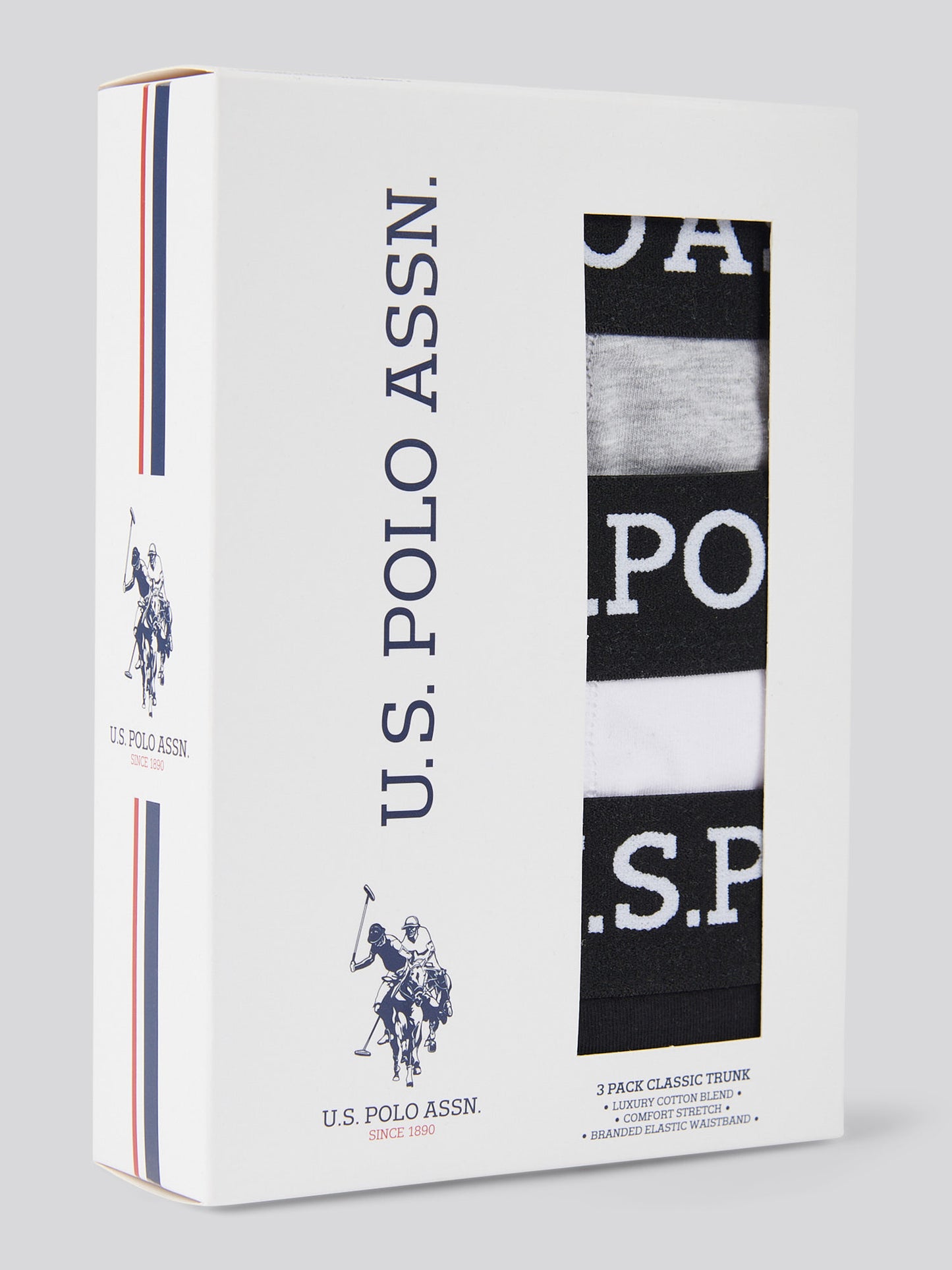 USPA Trunk Multi 3 Pack Black