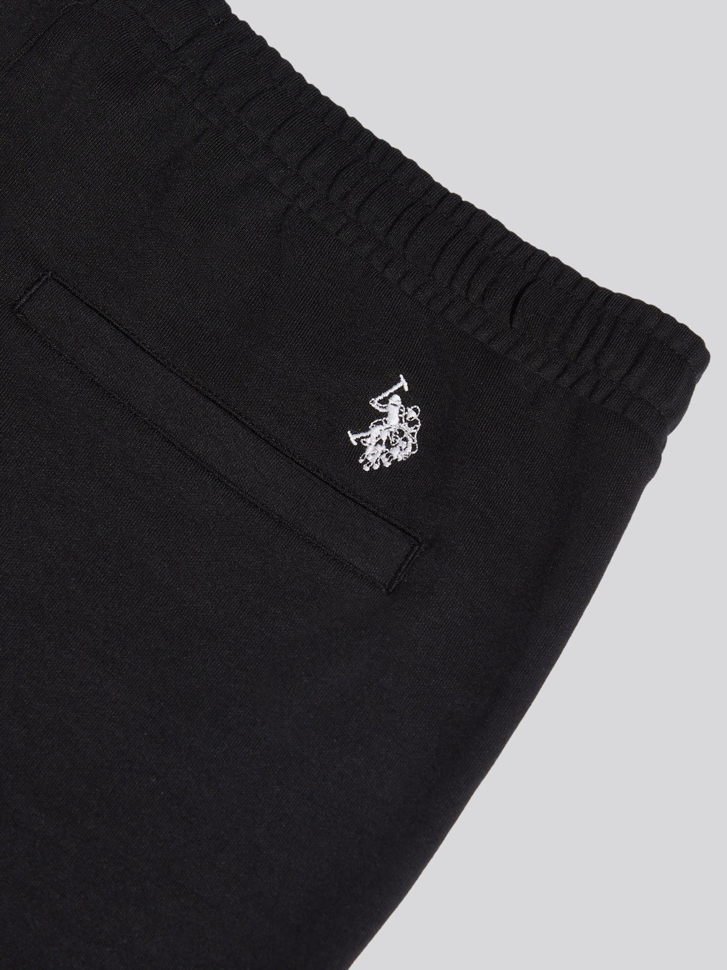 Mens Comfort Drawstring Smart Jogger Black