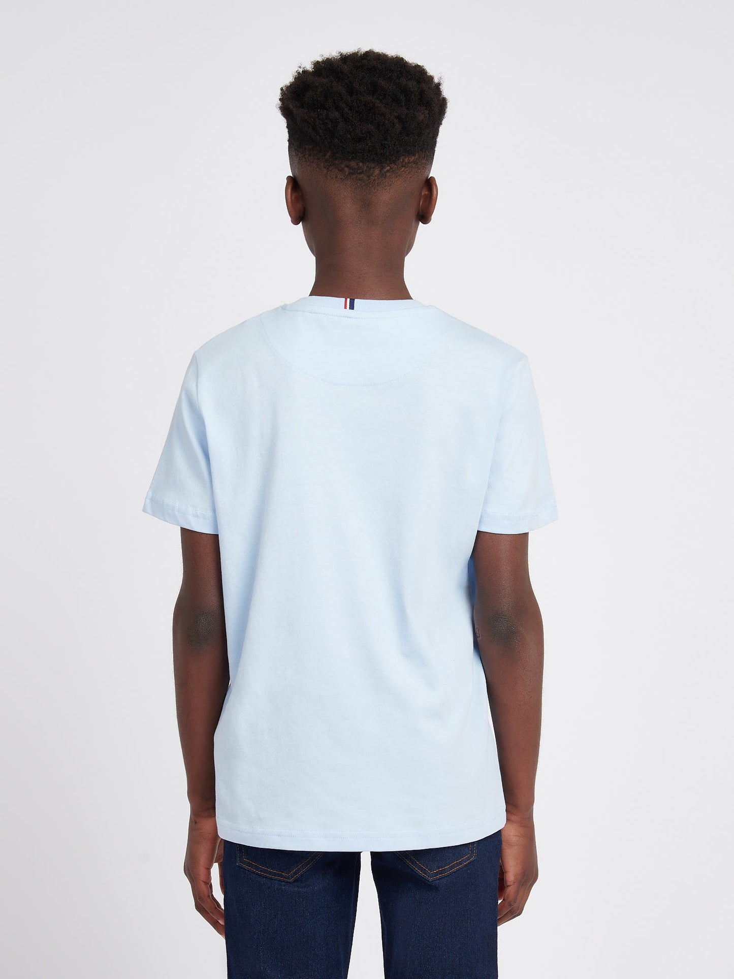 Chłopcy podwójna jeźdźcy w Chambray Blue