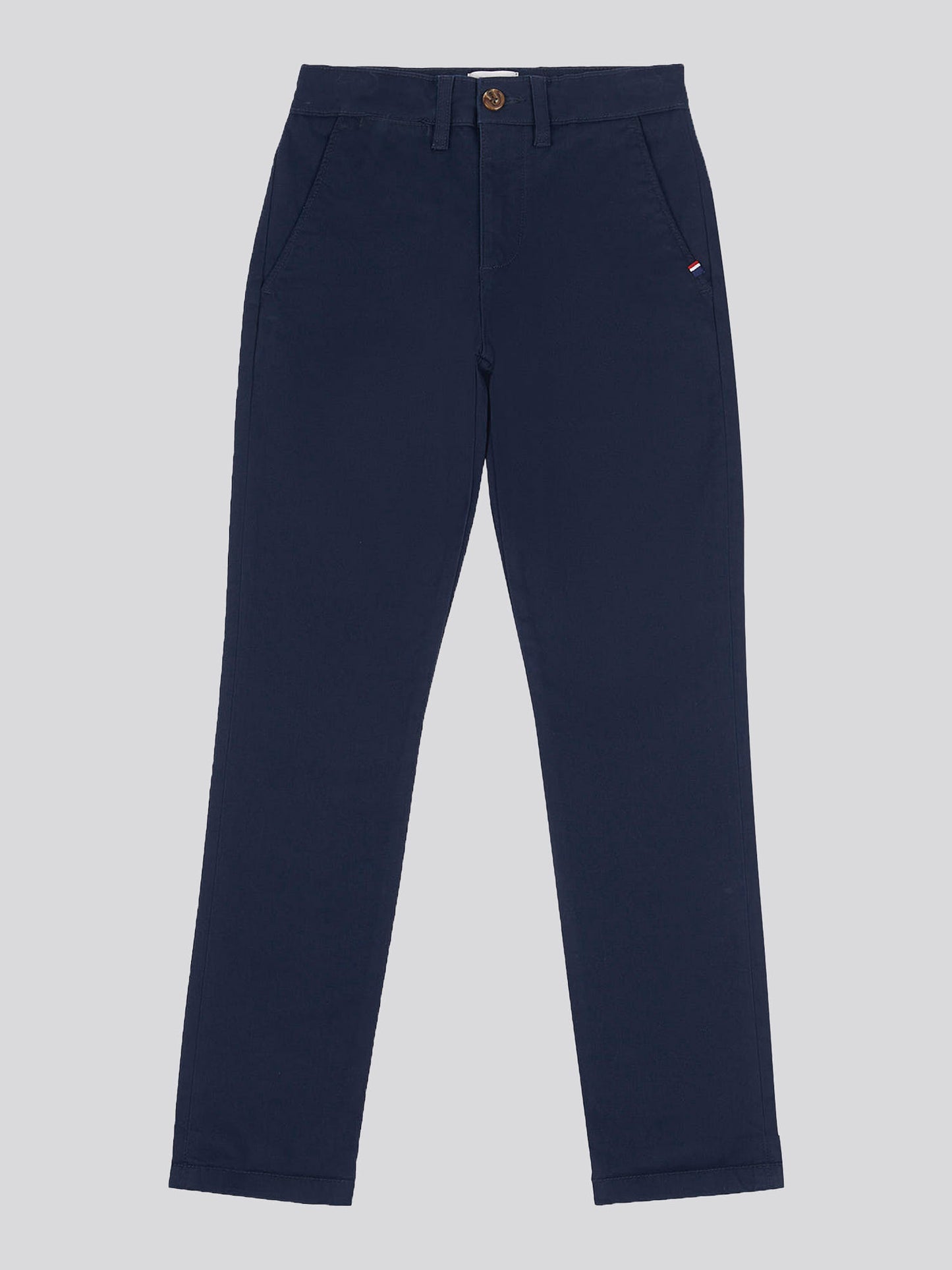 Chłopcy Classic Chino w ciemnym szafirowym granatowym/haute Red Dhm