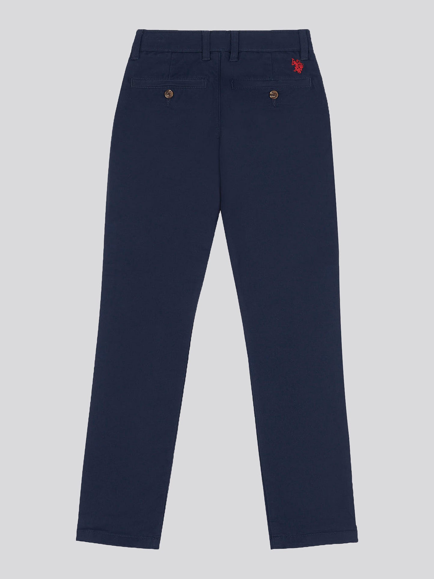 Chłopcy Classic Chino w ciemnym szafirowym granatowym/haute Red Dhm