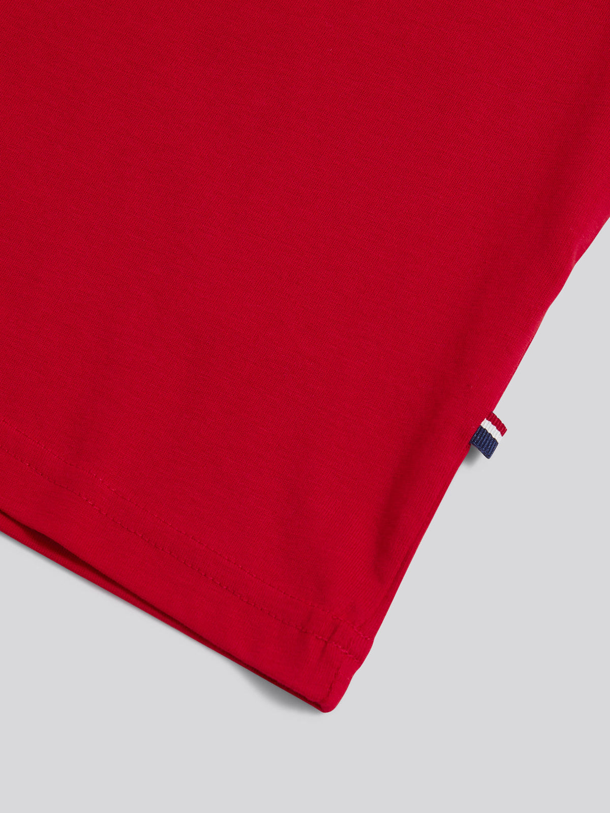 Boys Texture Double Horsemen T-Shirt Haute Red