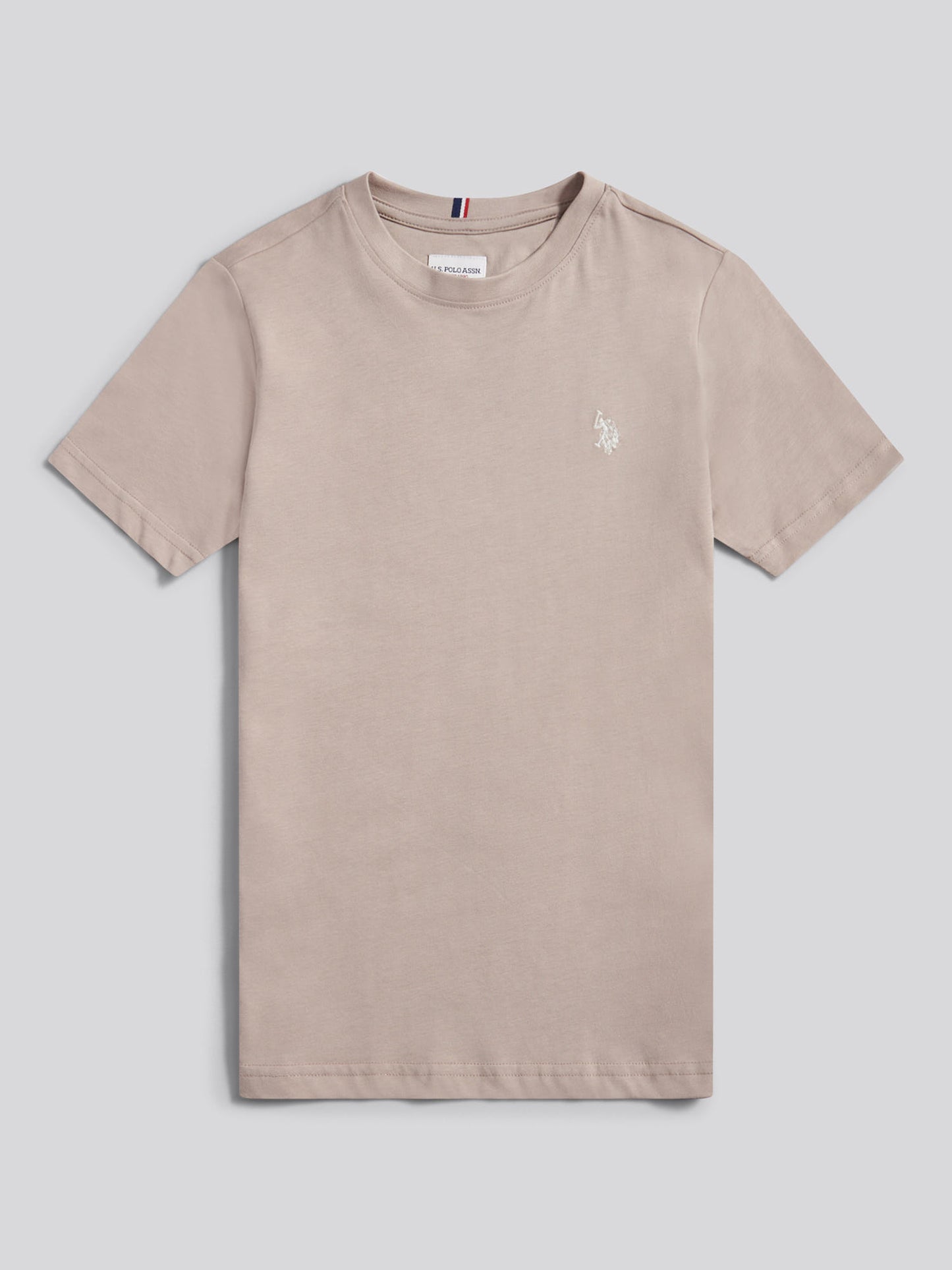 Boys Texture Double Horsemen T-Shirt in Atmosphere