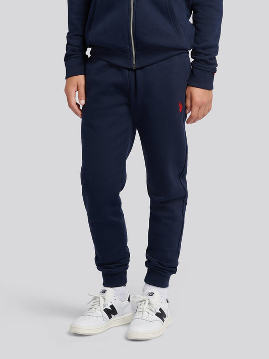 DHM LB Jogger Dark Sapphire Navy/Haute Red Dhm