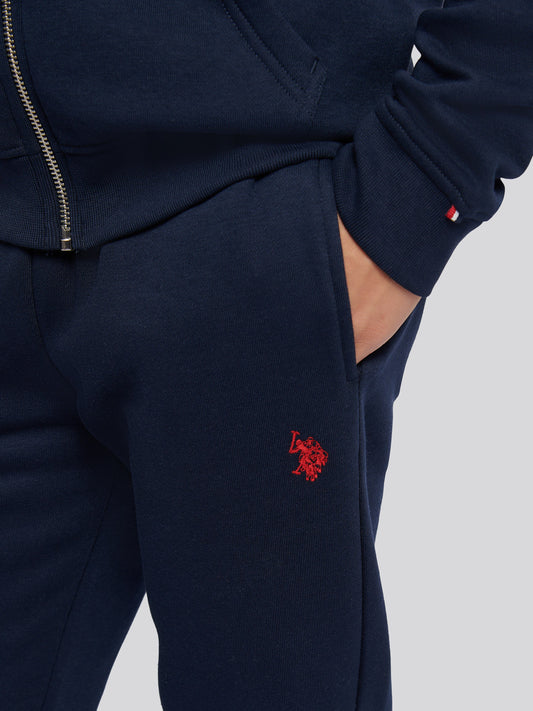 DHM LB Jogger Dark Sapphire Navy/Haute Red Dhm