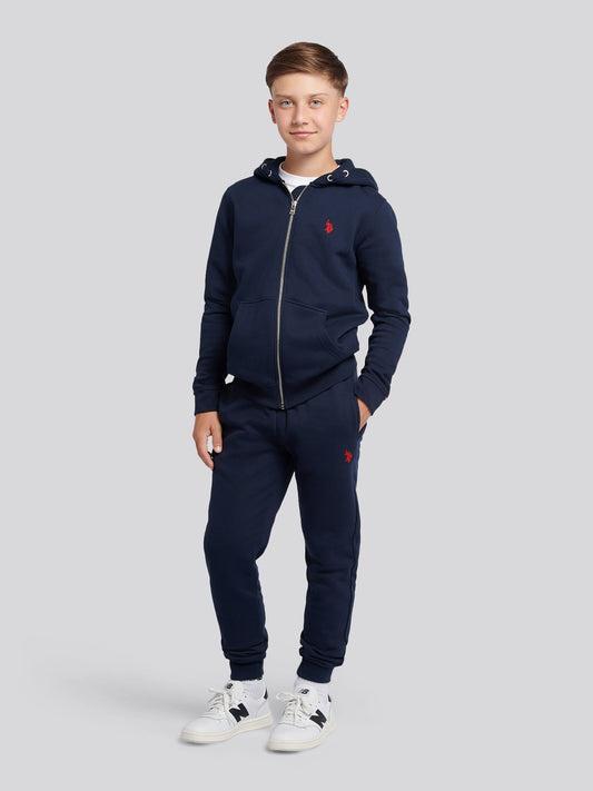 DHM LB Jogger Dark Sapphire Navy/Haute Red Dhm