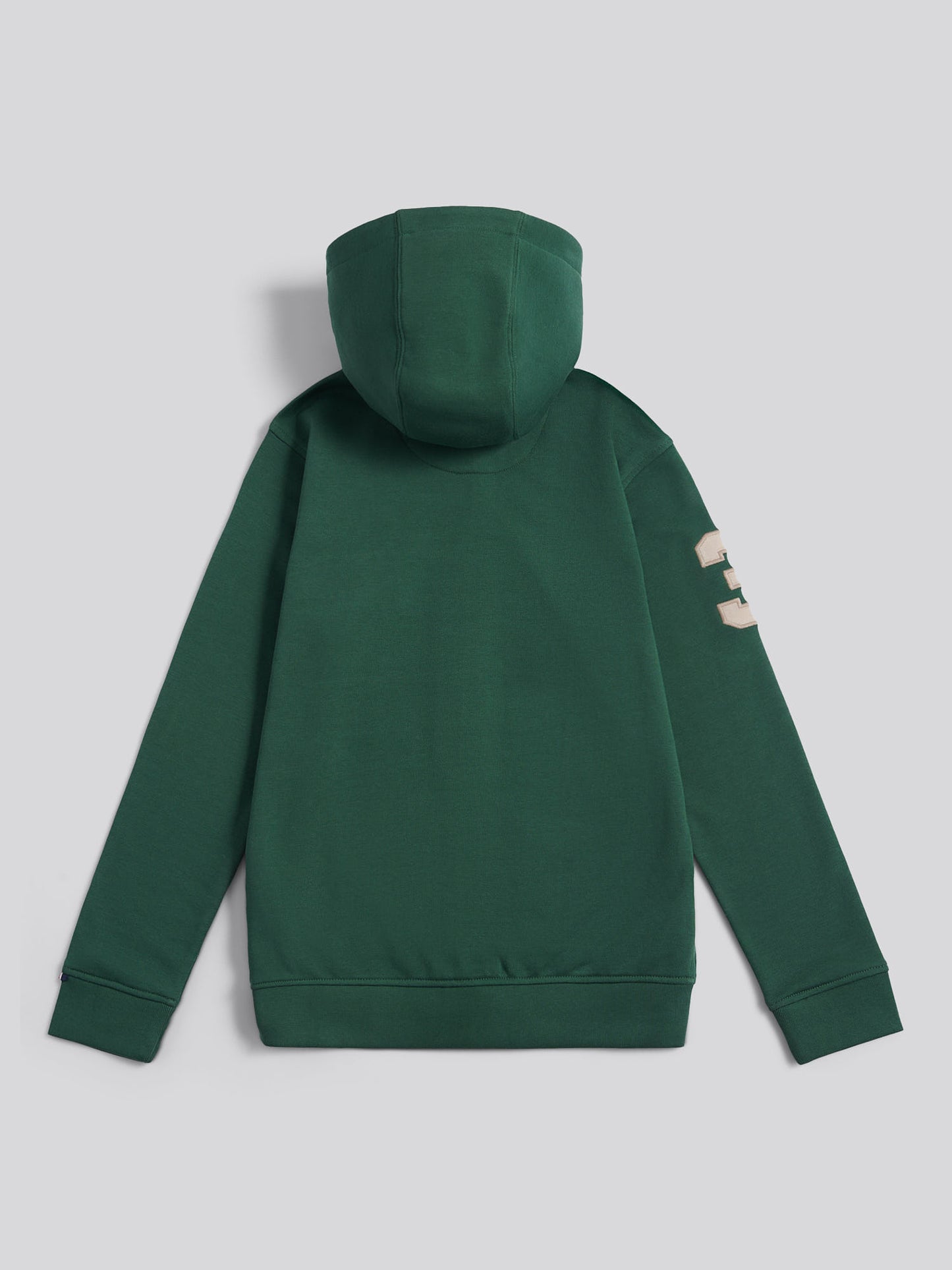 Boys Player 3 Zip Hoodie in Pineneedle