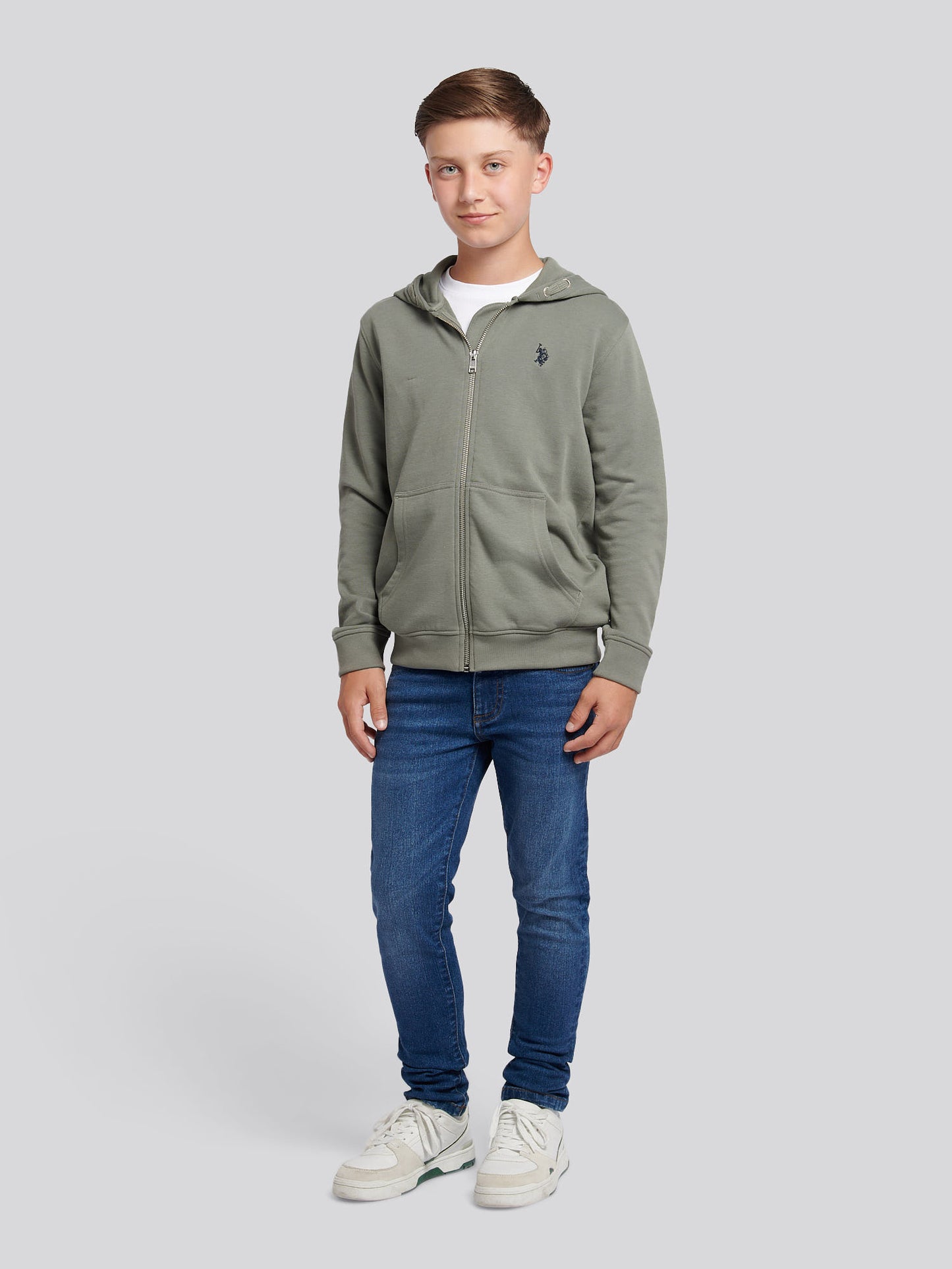 DHM LB ZIP BUDIE BOLLED BASIL