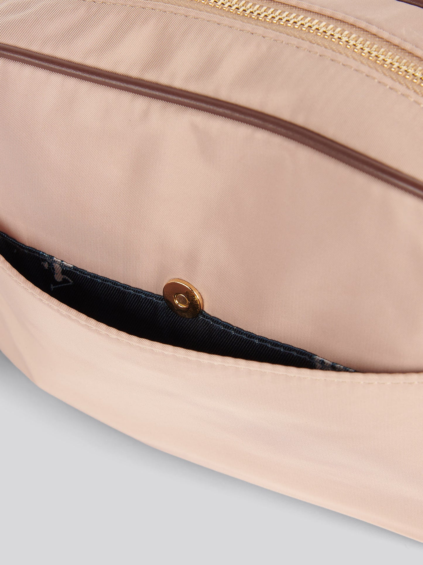 Houston Crossbody W Pocket poliester/pu ciepła taupe