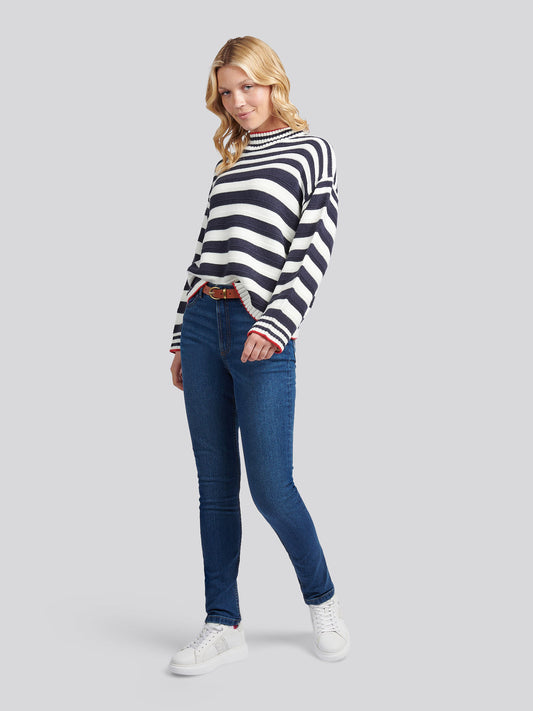 Womens Sculpture Skinny Fit in Mid Wash