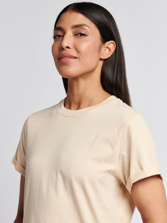 Koszulka damska ekipy w dymie w dymie szarym