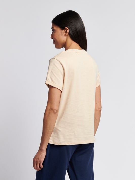 Koszulka damska ekipy w dymie w dymie szarym