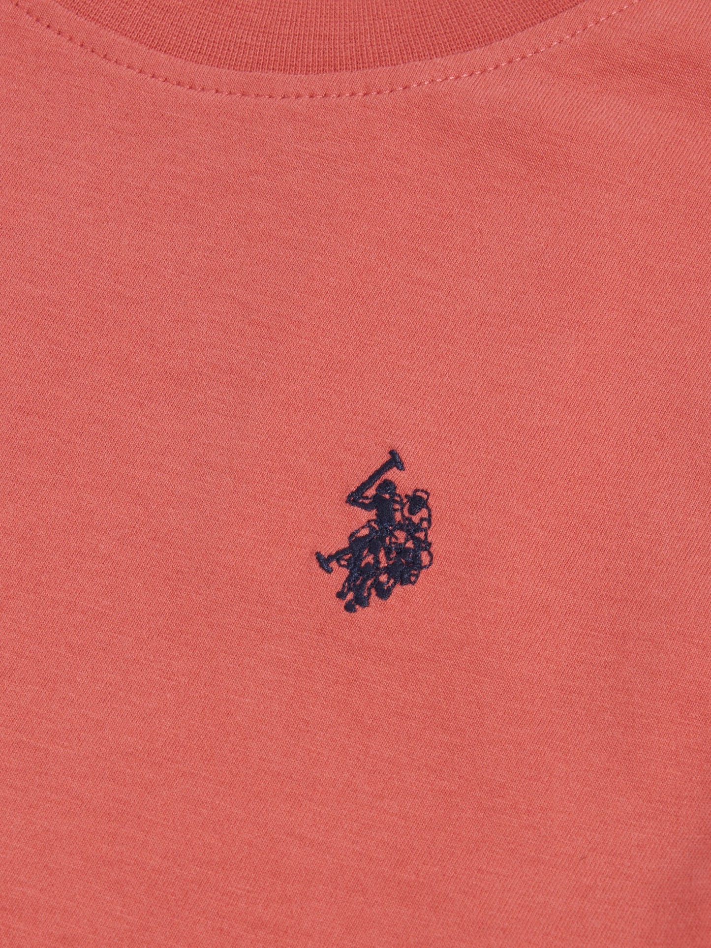 Womens Crew Neck T-Shirt Mineral Red