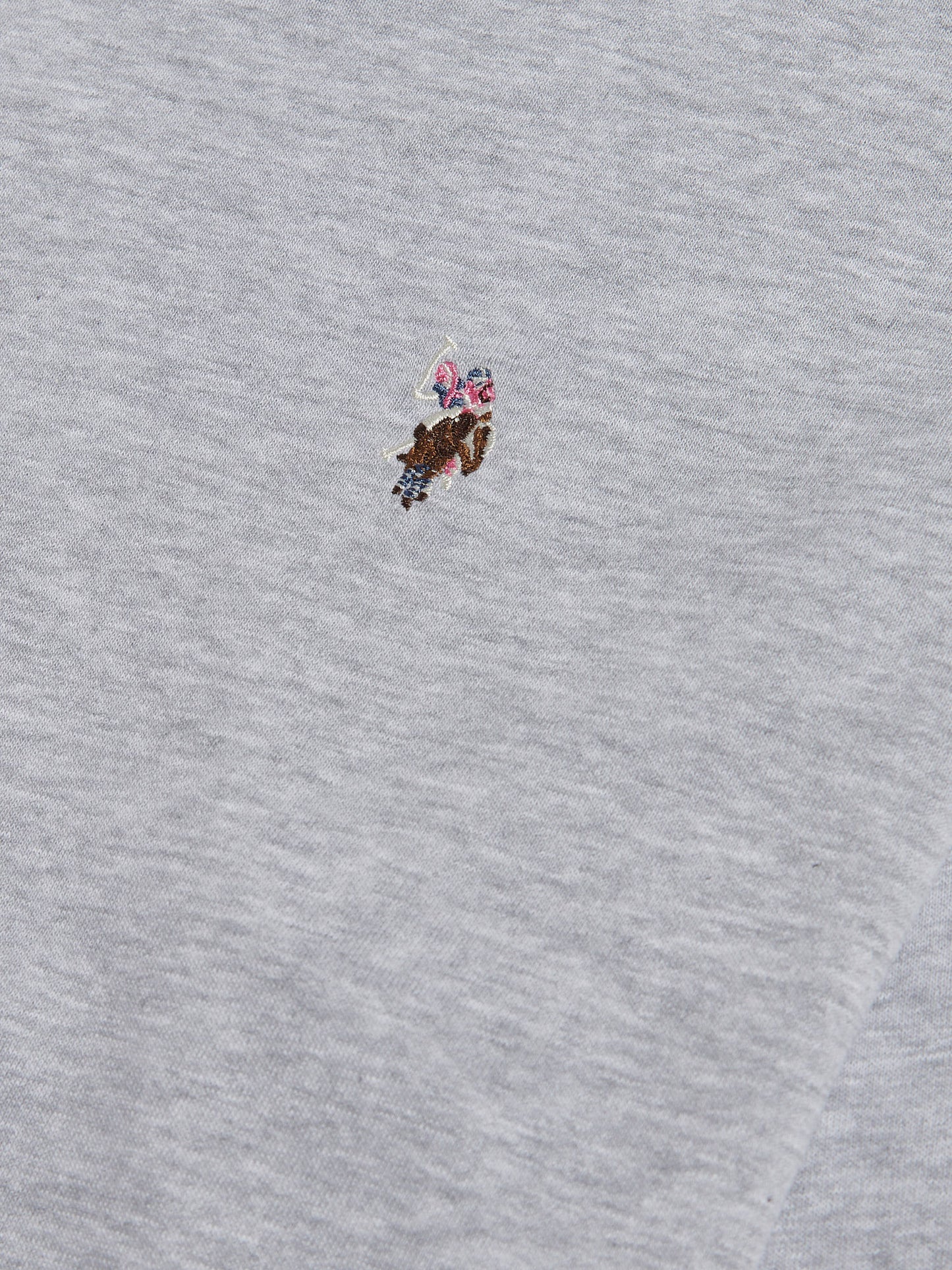 Bluza załogi podwójnej jeźdźcy w Pearl Grey Marg