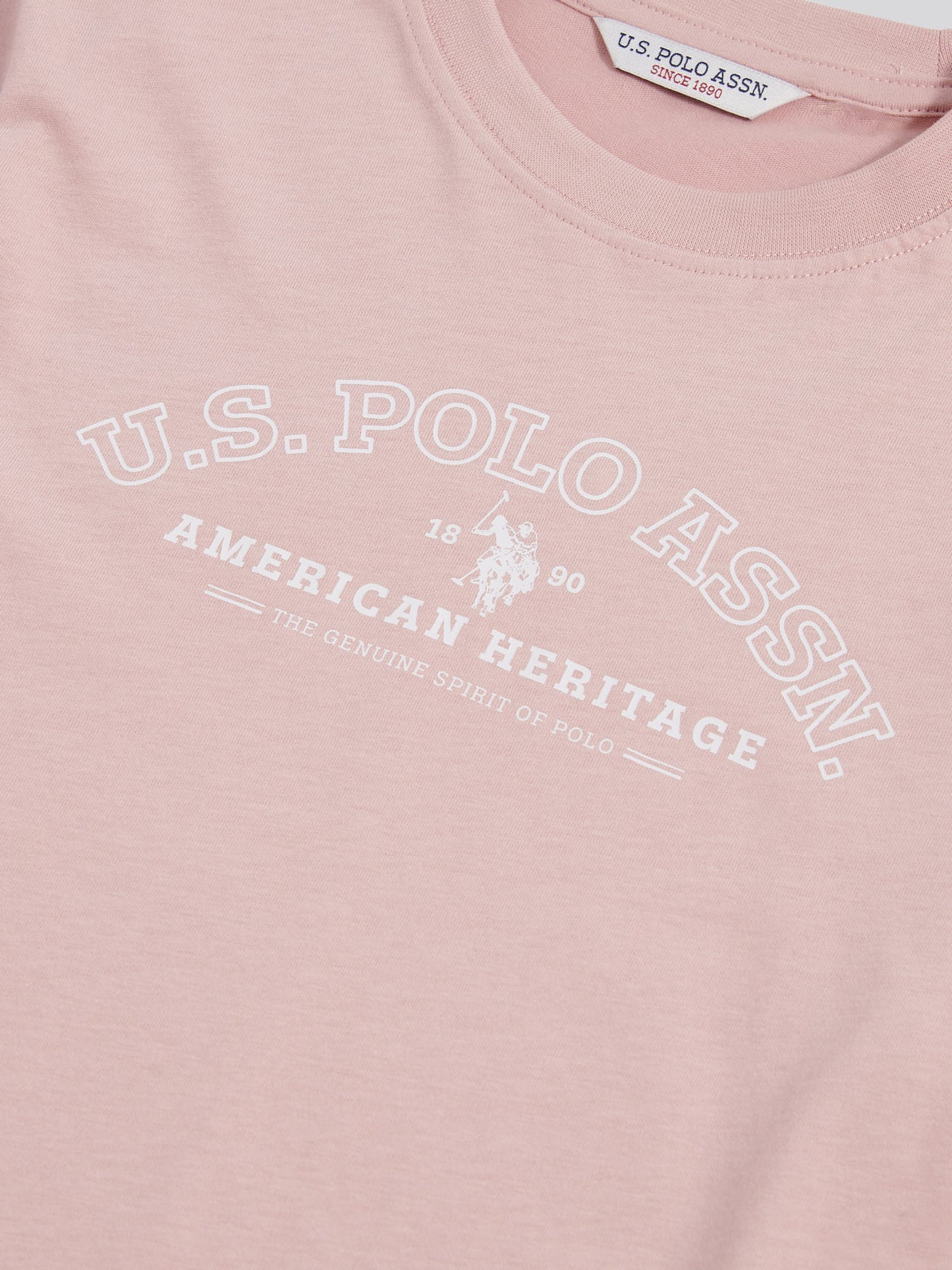 Łukowe graficzne koszulka blada fiolet