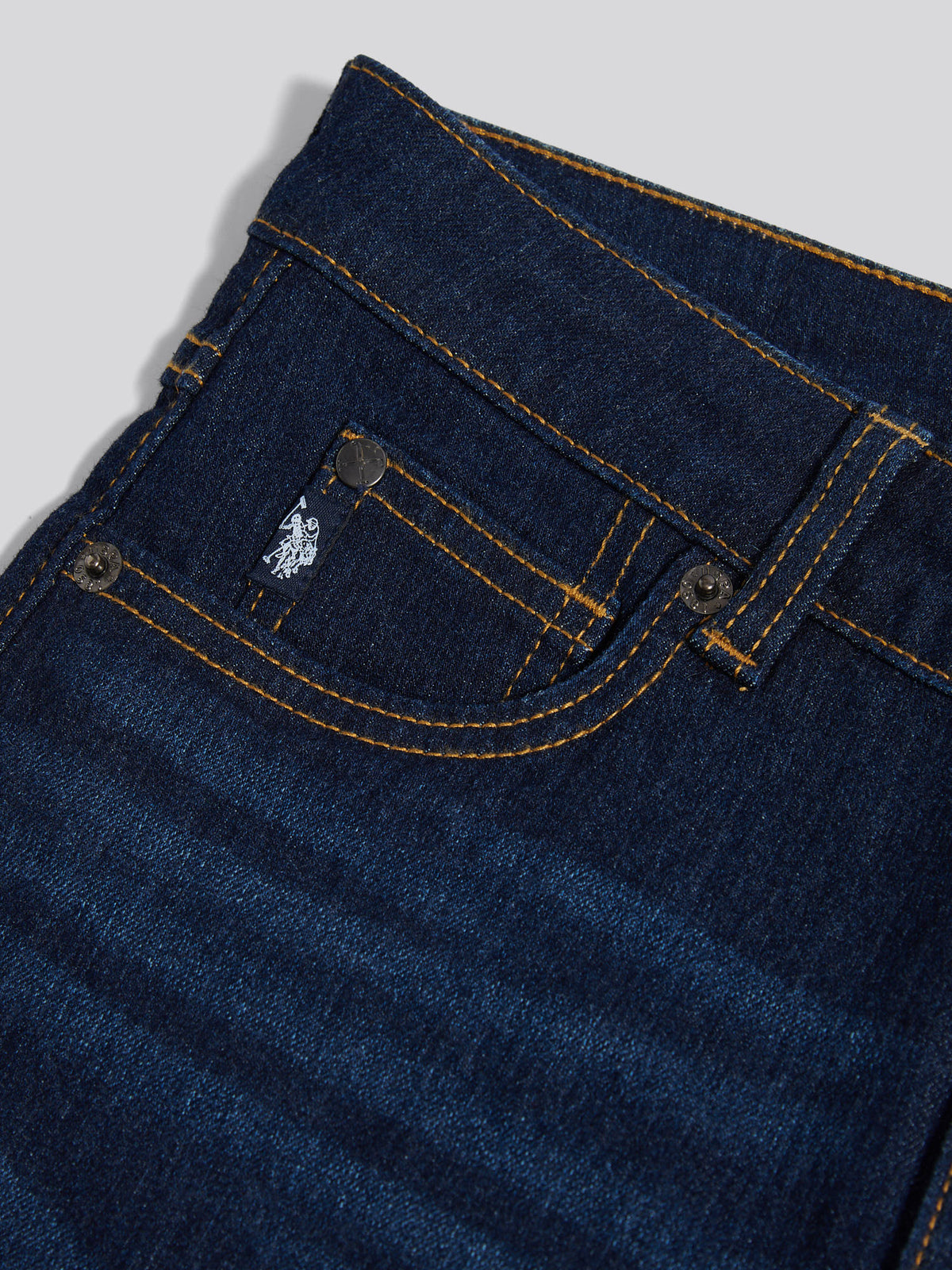 Womens Wide Fit Jean Dark Indigo Wash