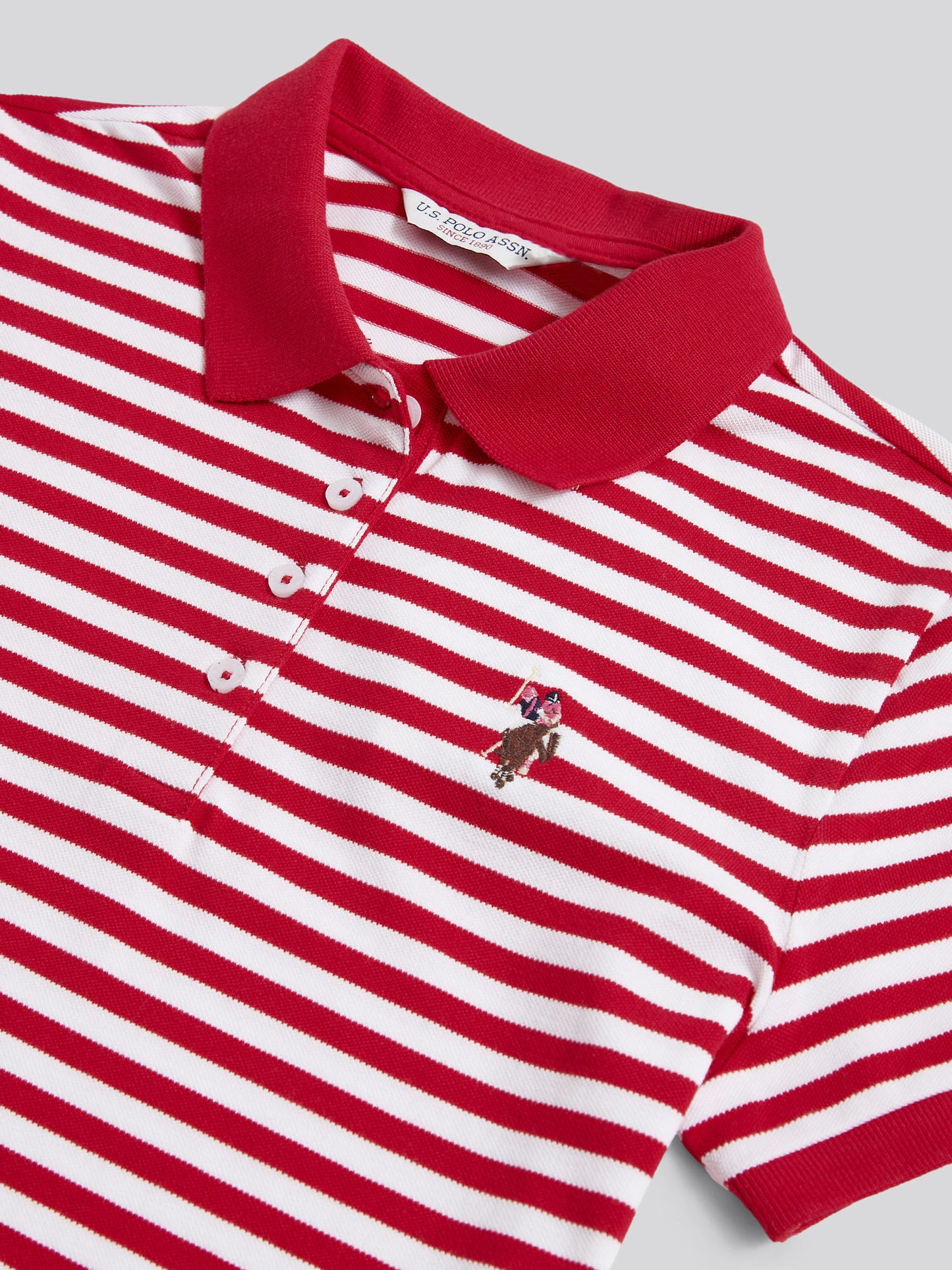 Kontrast CLARAR PIOLO koszula polo Jalapeno Red