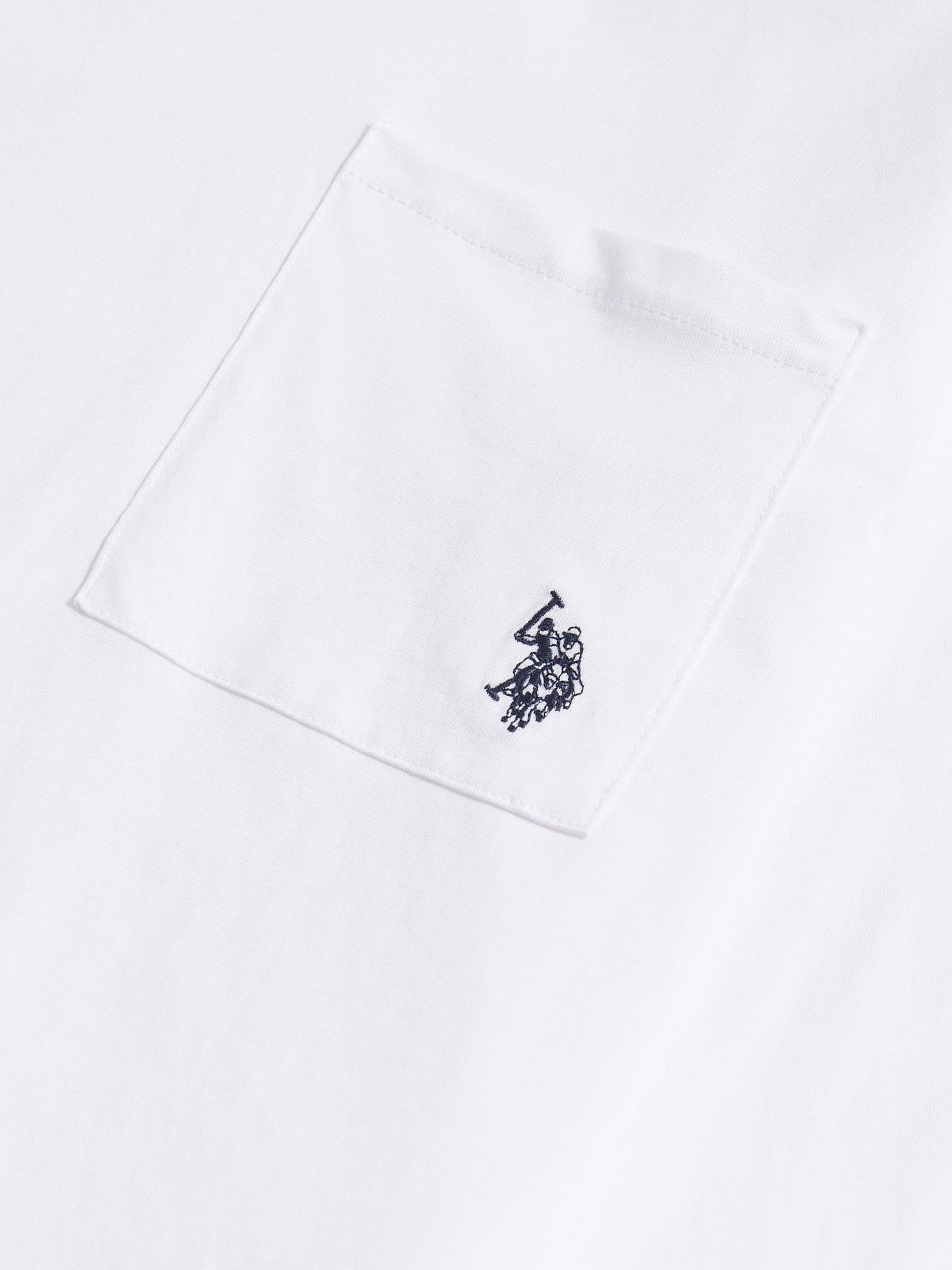 LS Pocket Tee Bright White