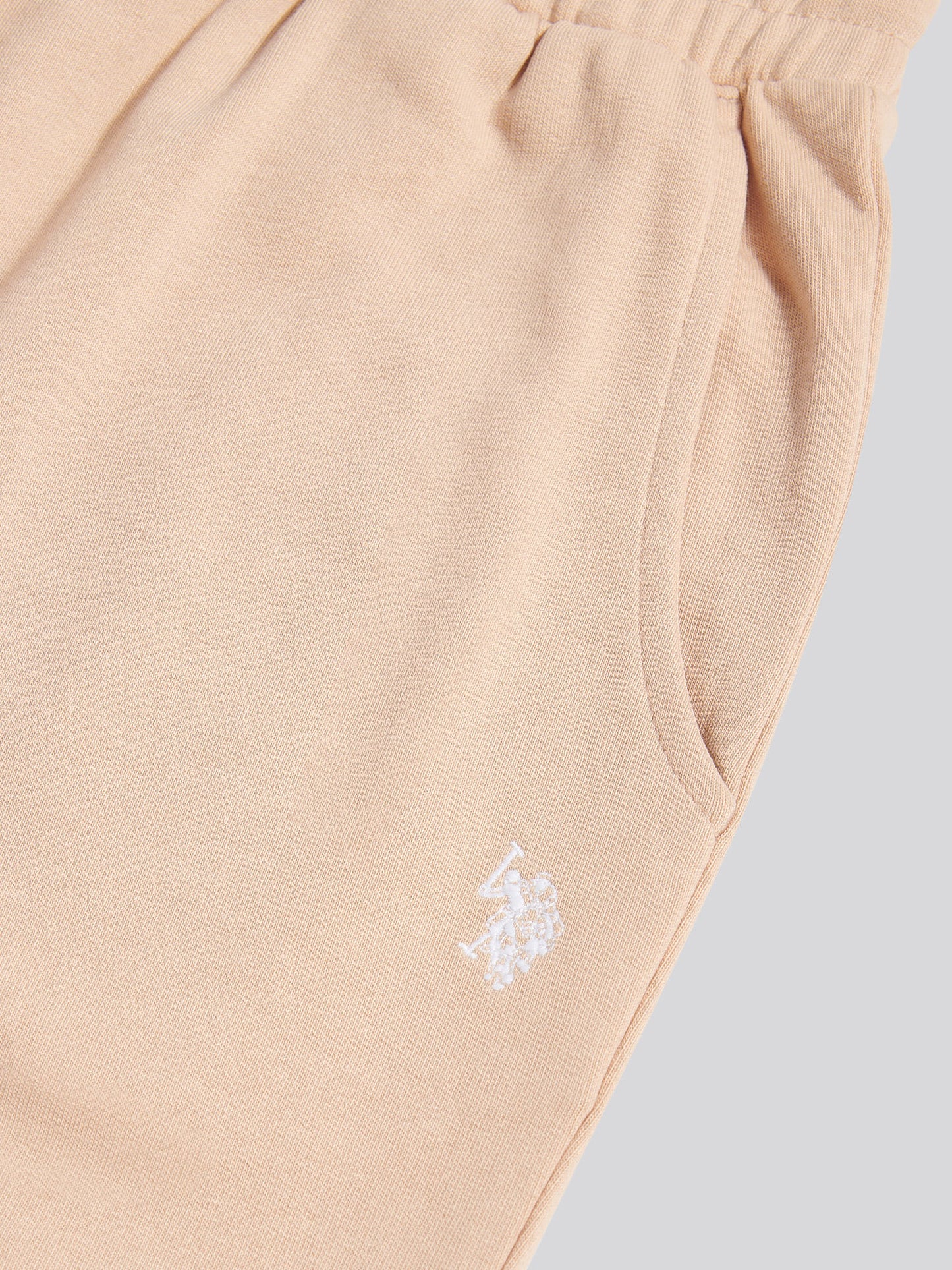 Womens Tonal Double Horsemen Roll Cuff Jogger in Cuban Sand