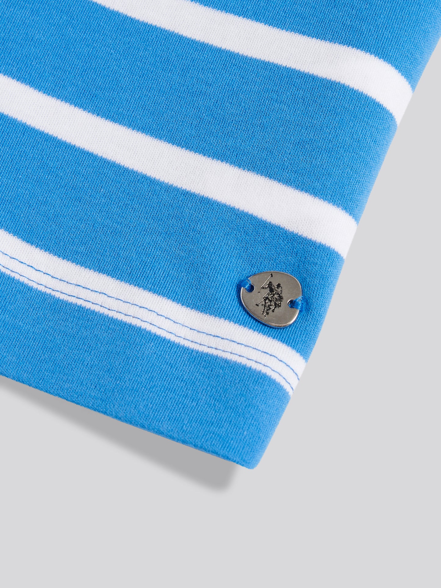 Womens Gradient Stripe Boatneck T-Shirt Regatta Blue