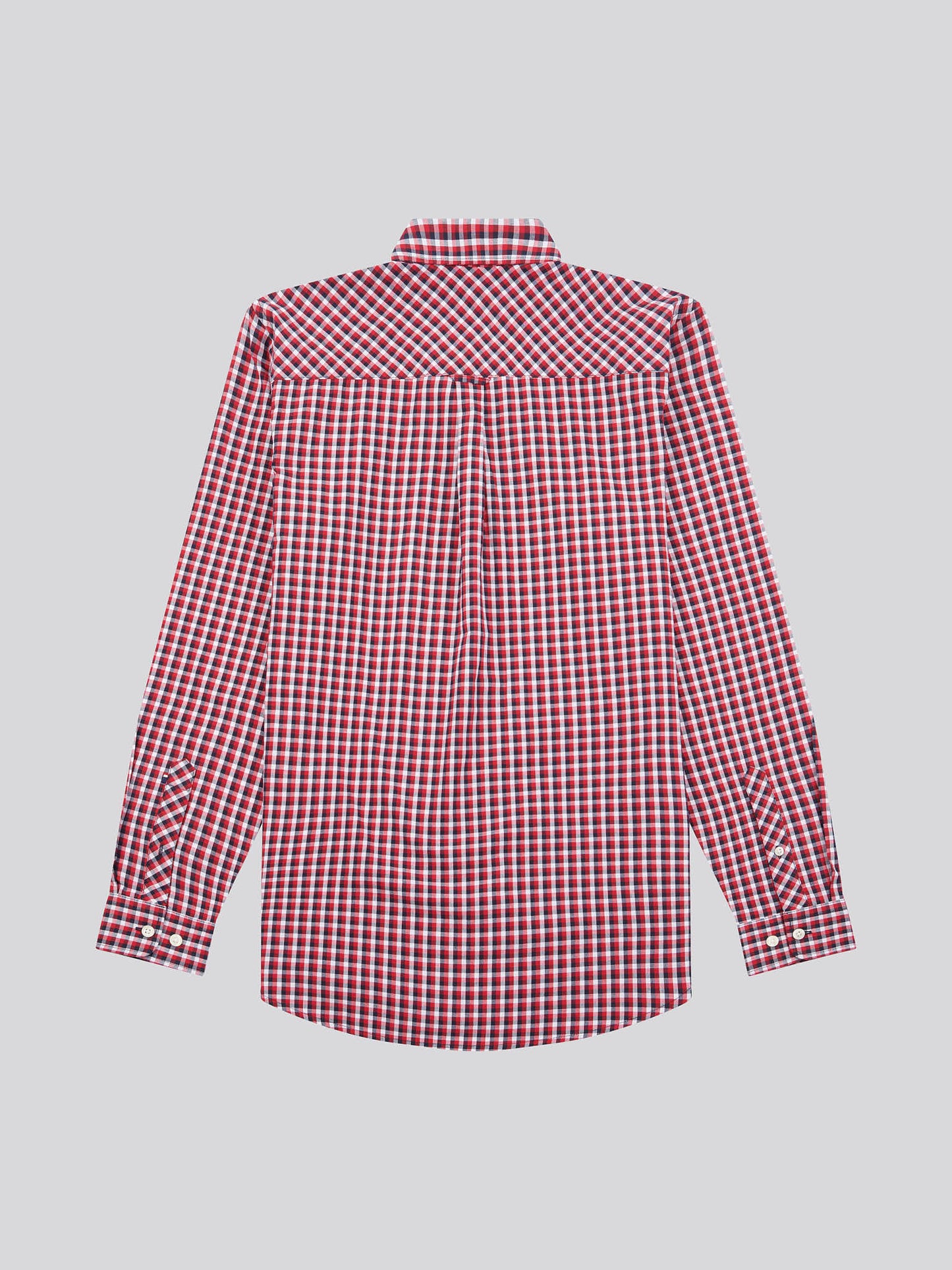 Mens Gingham Shirt in Multi