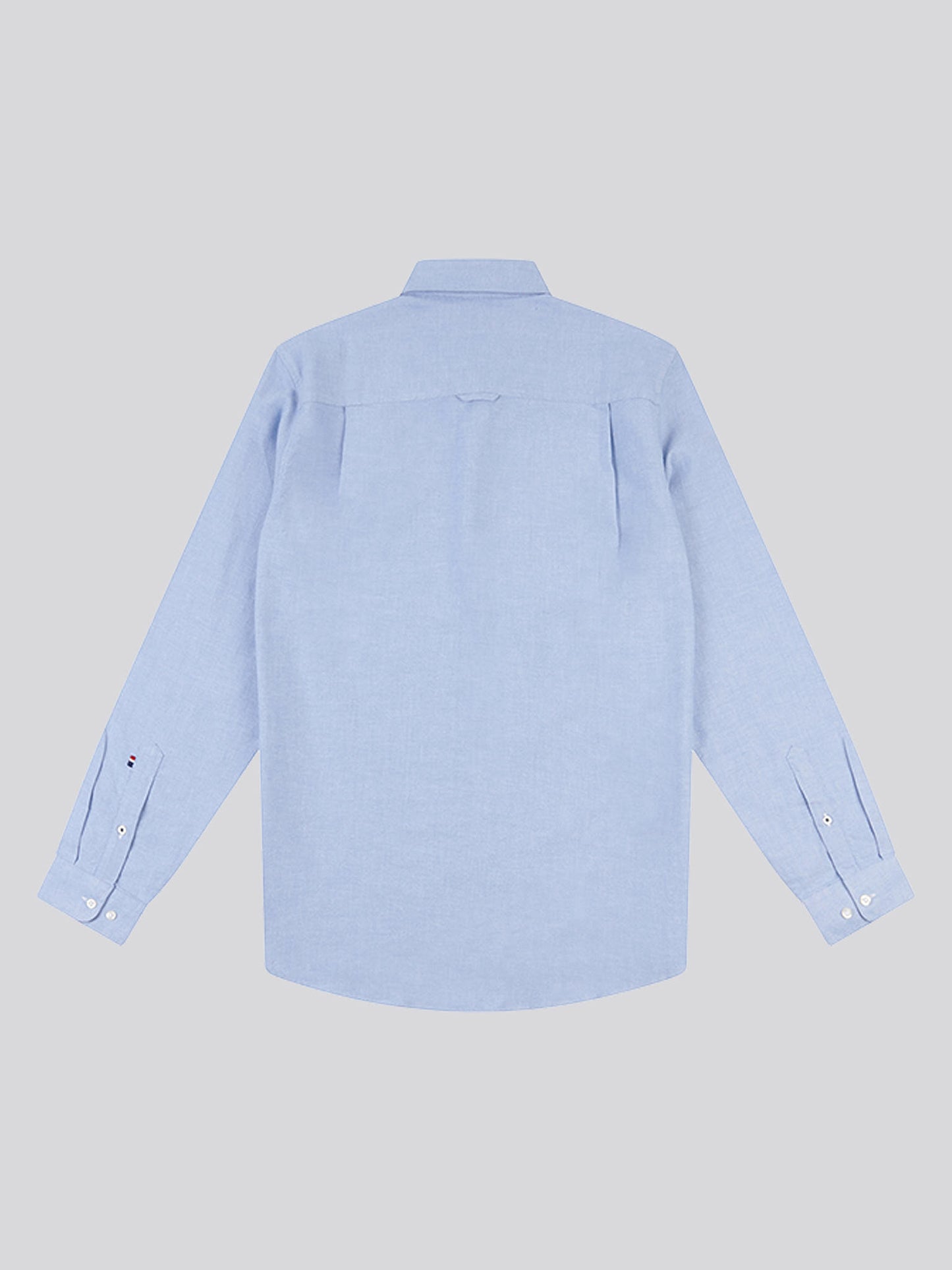 Mens Peached Oxford Shirt  in Blue Yonder