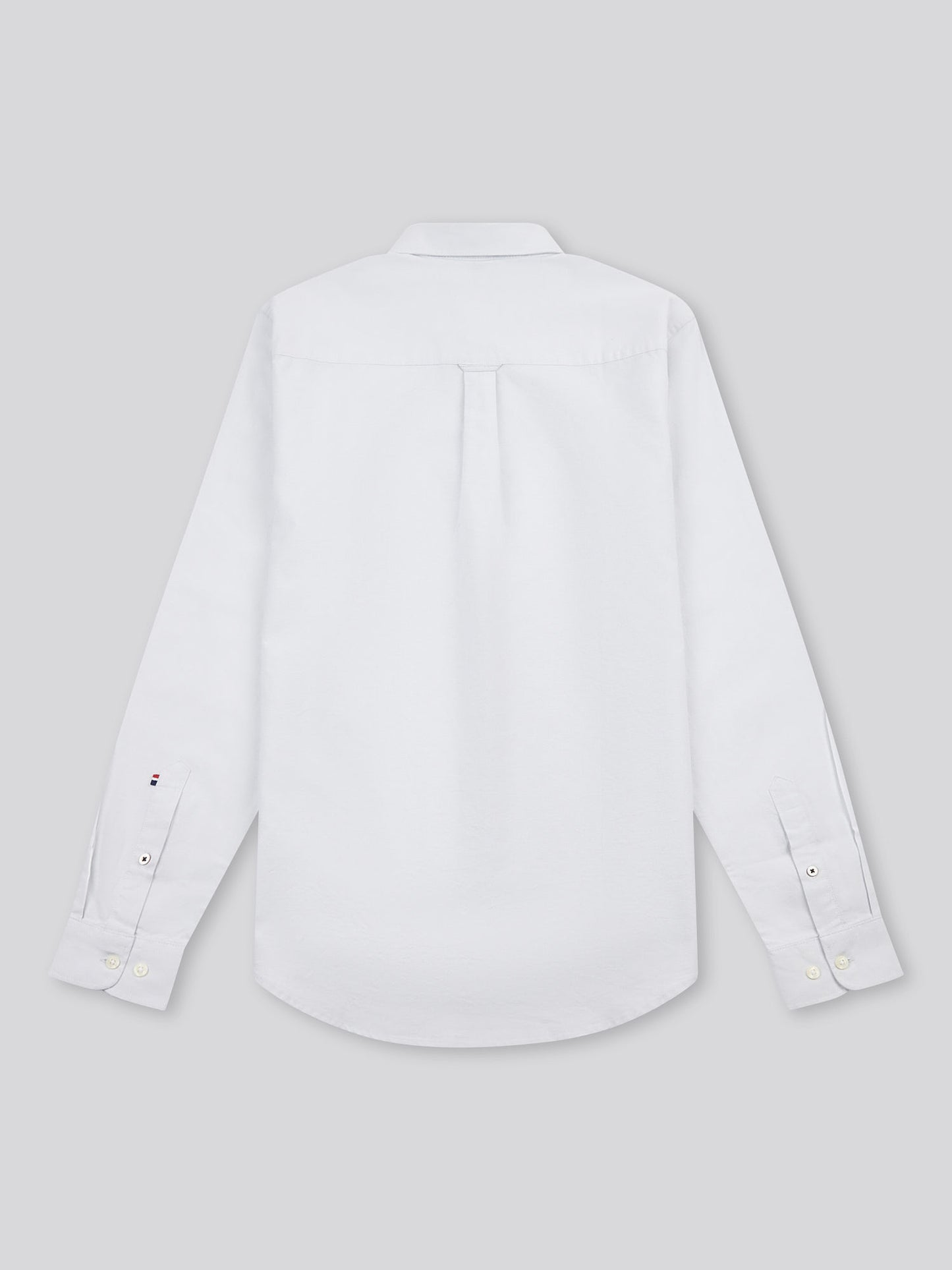 Mens Peached Oxford Shirt  in Oyster Mushroom