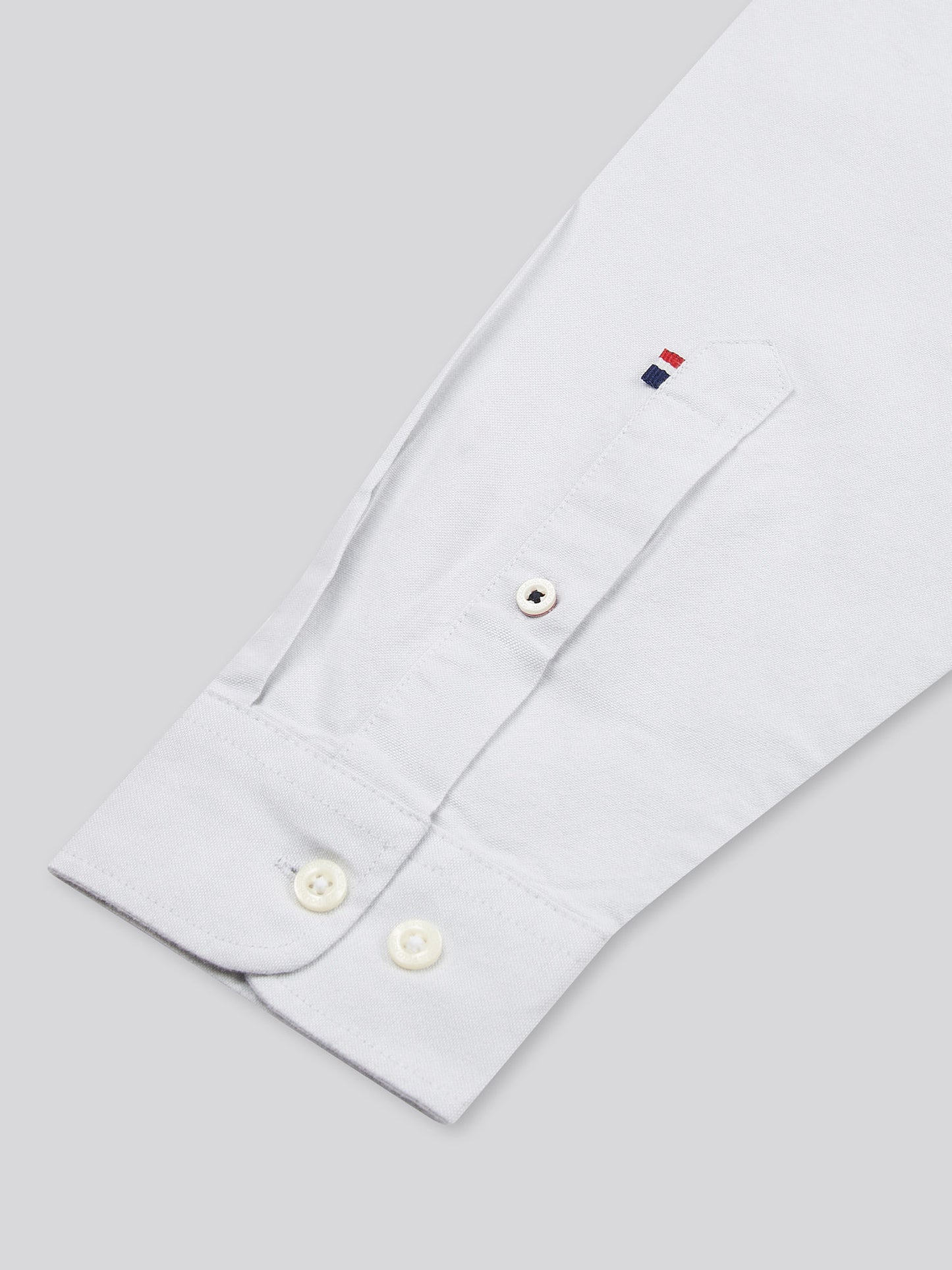 Mens Peached Oxford Shirt  in Oyster Mushroom