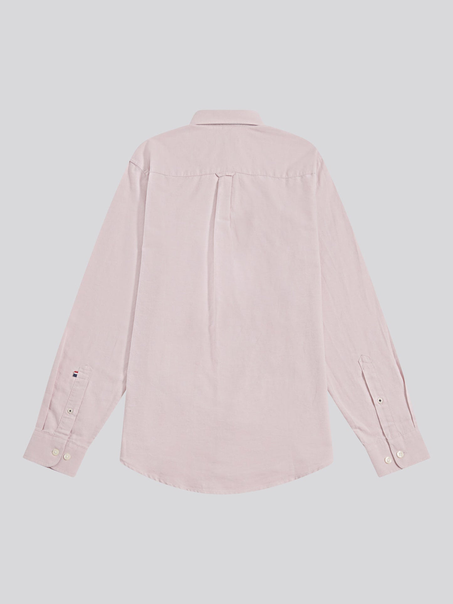 Mens Peached Oxford Shirt Sepia Rose