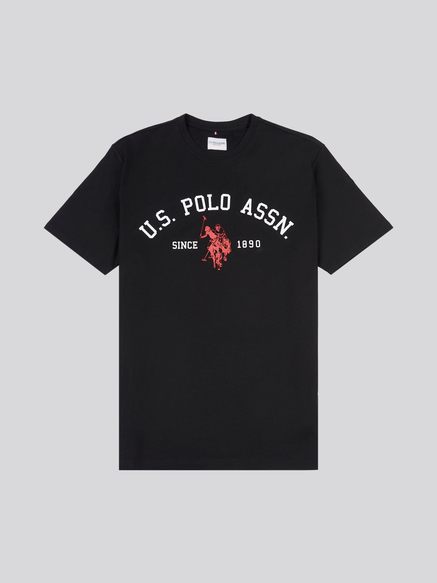 T-shirt w kolorze nadrukiem dla łuku w kolorze czarnym