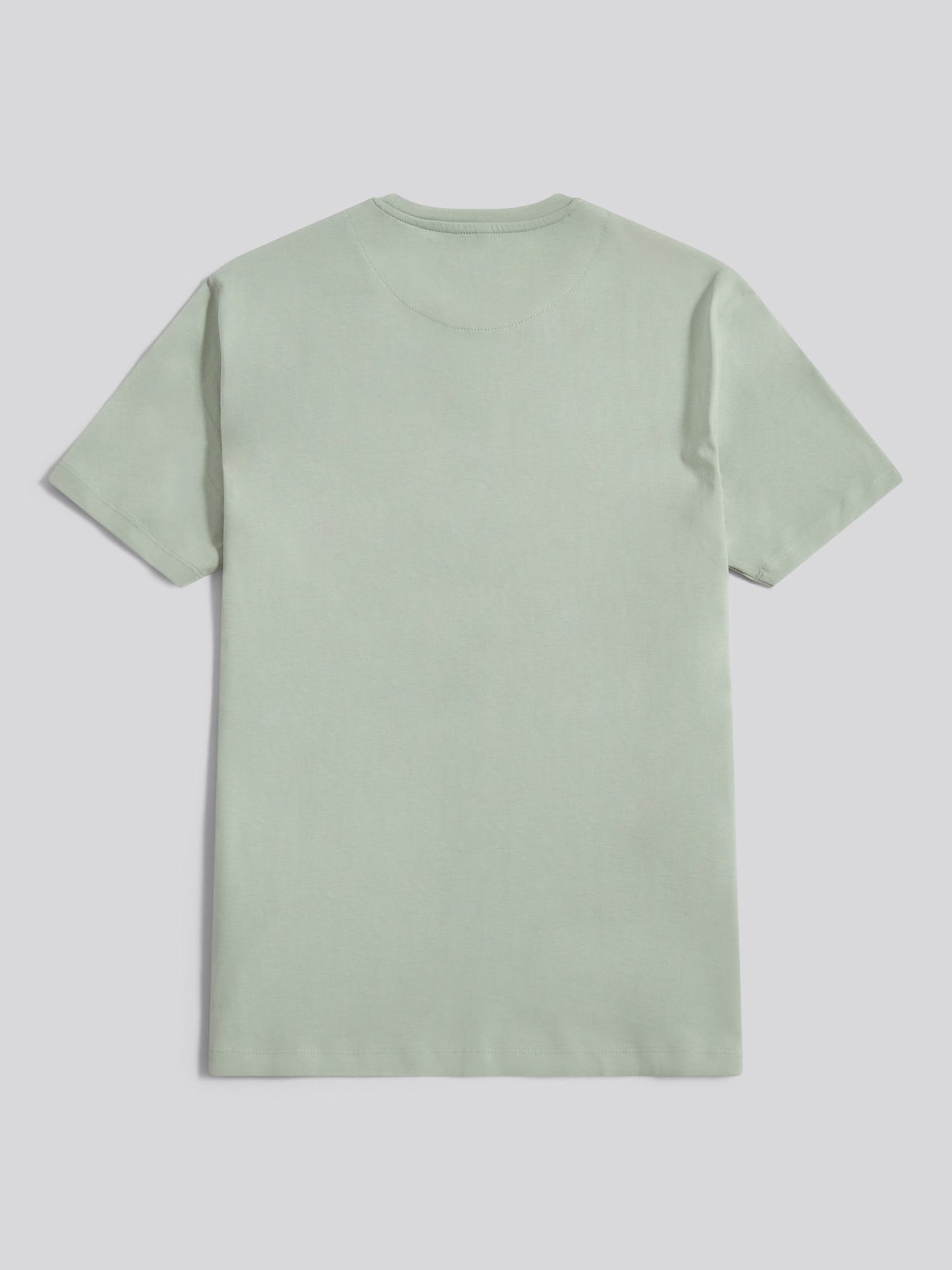 T-shirt menu charakterystycznego nadruku łuku w lodowej zieleni