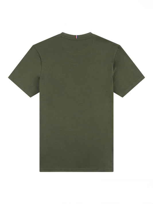 T-shirt podwójnych jeźdźców w leśnej nocy