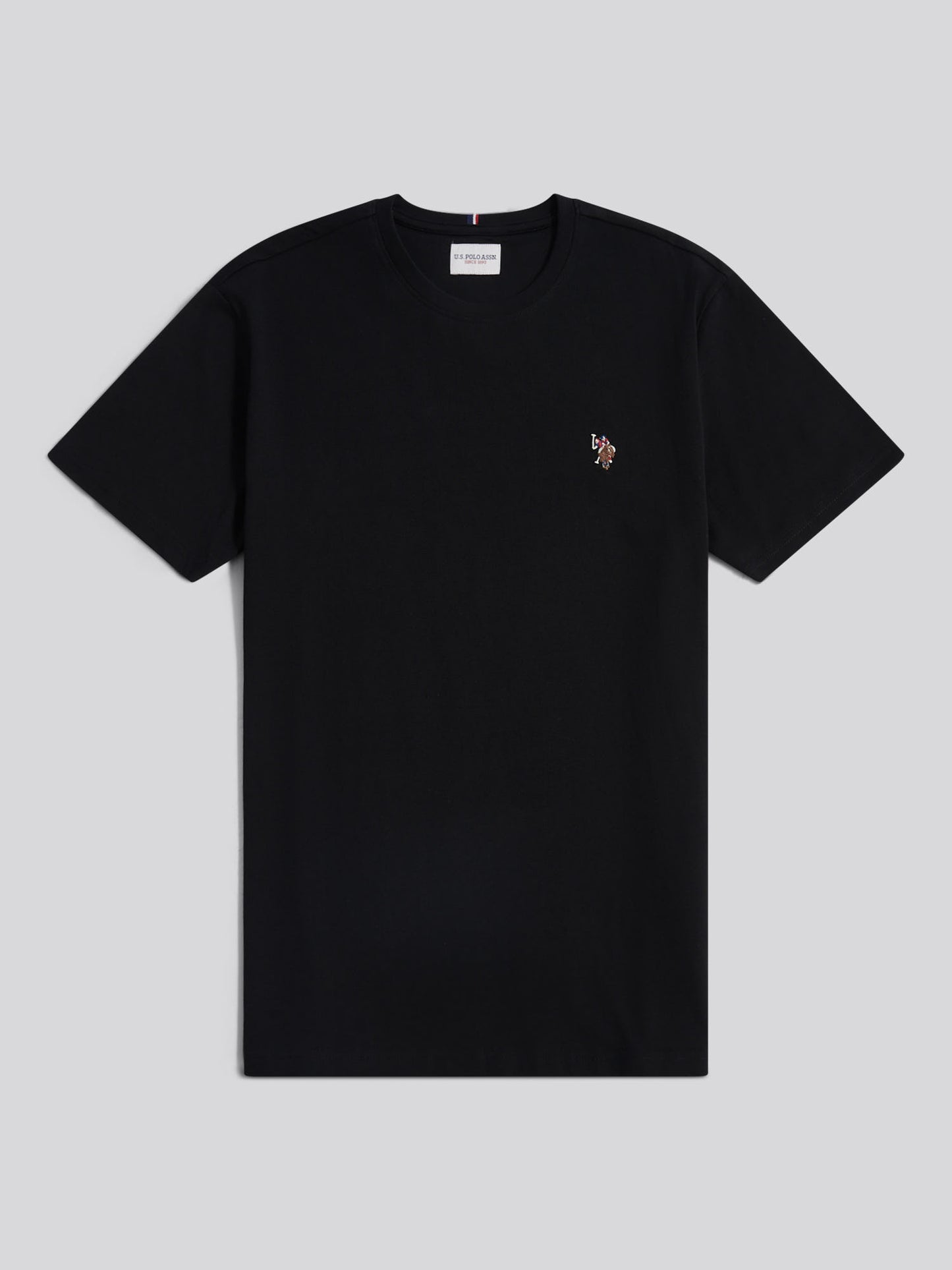 T-shirt podwójnych jeźdźców w czarnym/wielobarwnym DHM