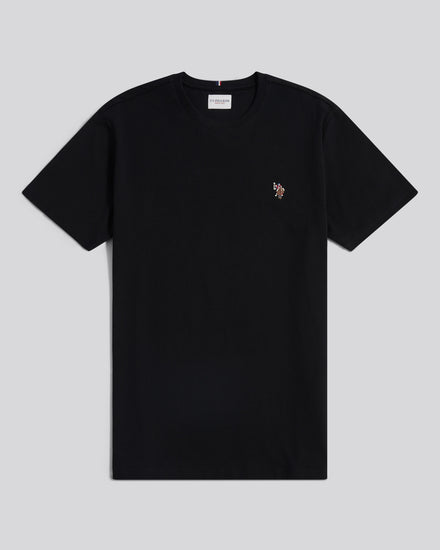 T-shirt podwójnych jeźdźców w czarnym/wielobarwnym DHM